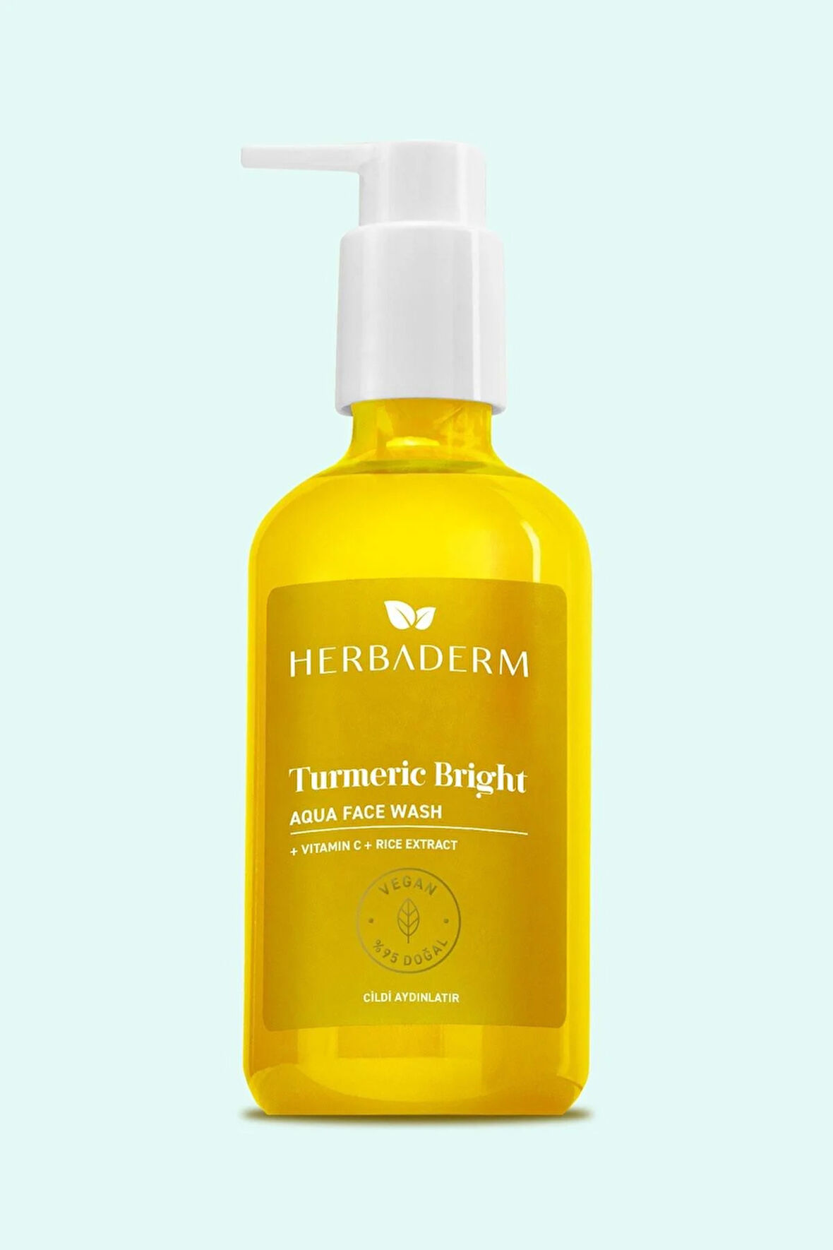 Herbaderm Herbaderm Aydınlatıcı, Leke Karşıtı Yüz Temizleme Jeli 250 ml