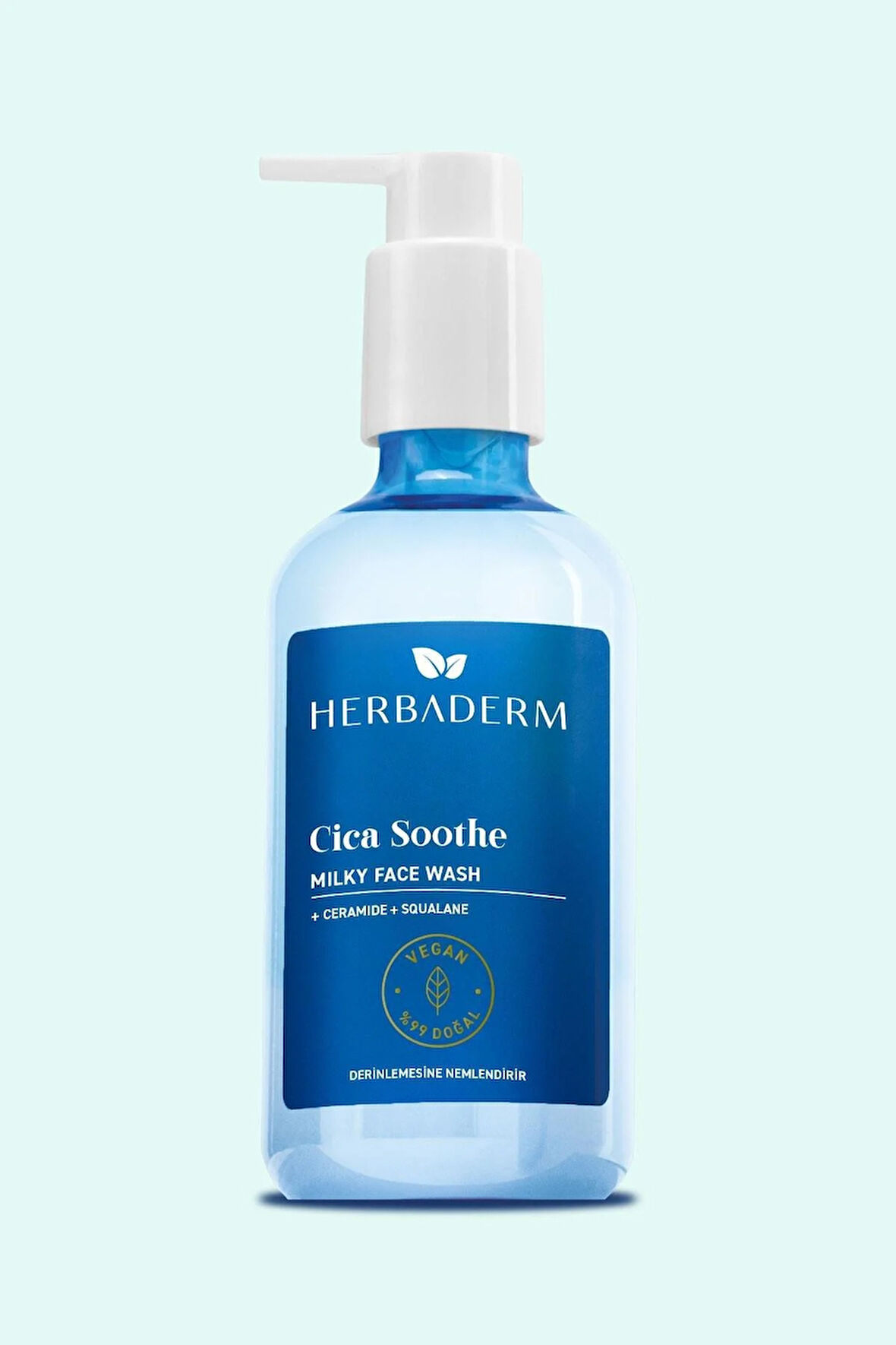 Herbaderm Cıca Yüz Temizleme Jeli, Hassas, Kızarık Ciltler 250 ml