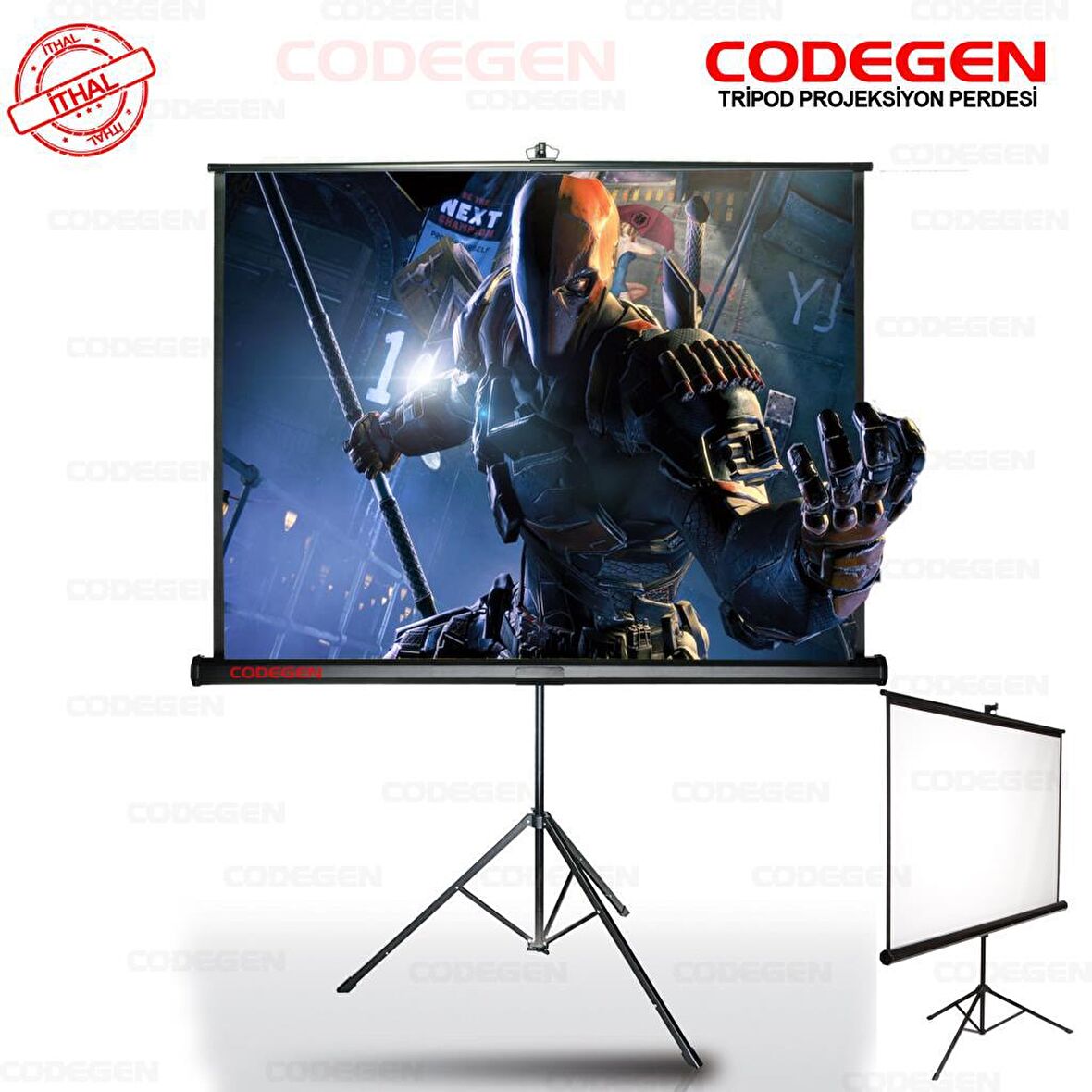 CODEGEN (TX-24) 240X200 TRIPOD PROJEKSIYON PERDESİ