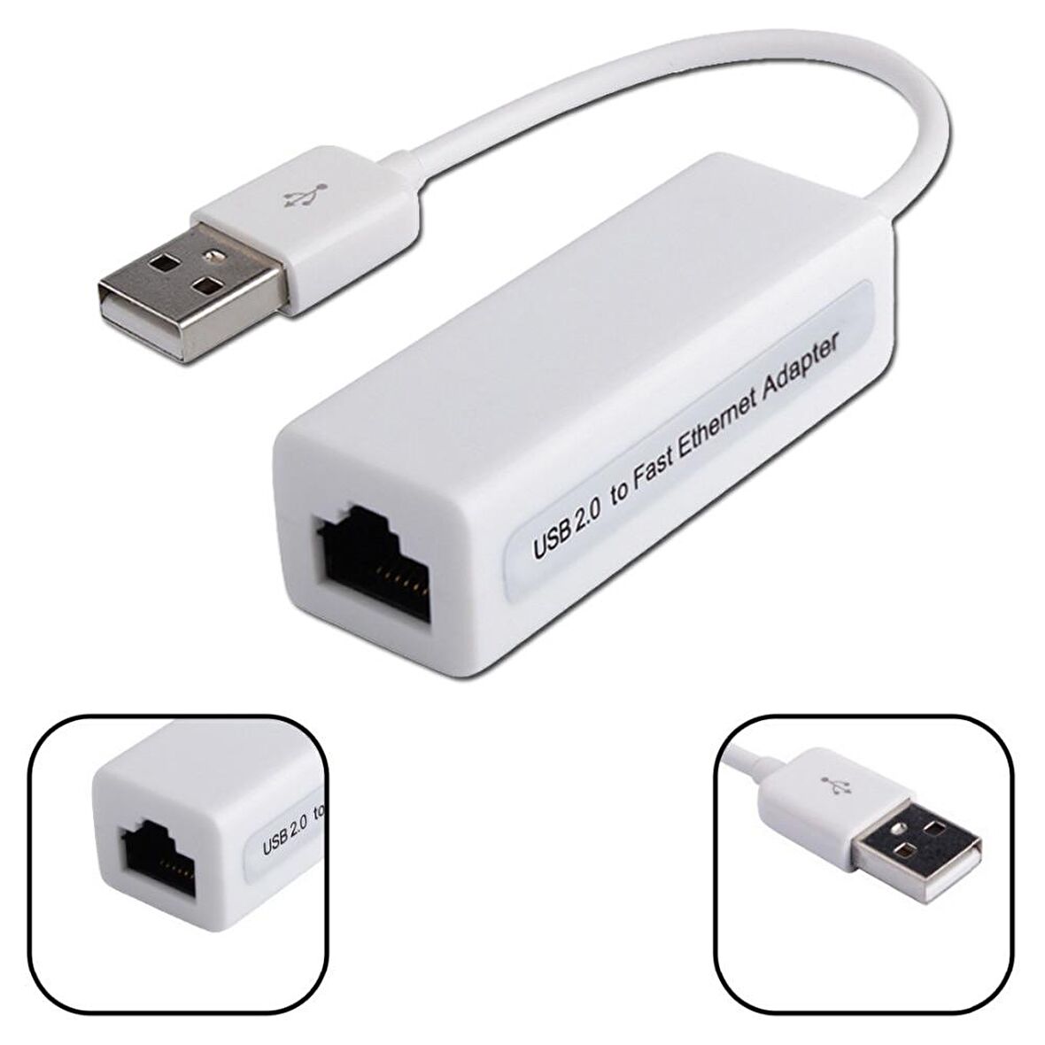 Codegen CDG-CNV42 USB 2.0 10/100 RJ45 Ethernet Çevirici Adaptör