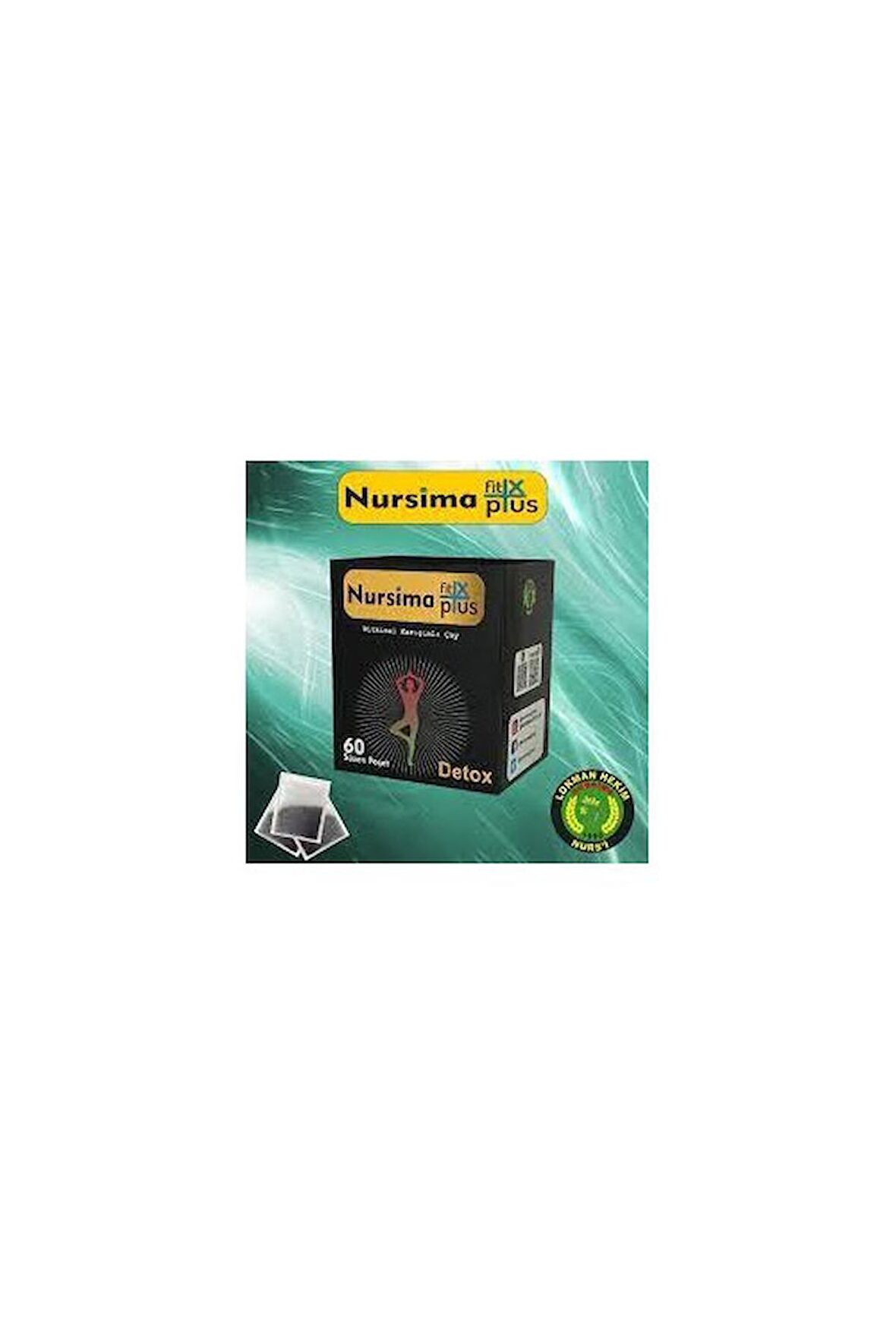 NEŞE NATURAL FİT X PLUS DETOX ÇAY 60 ADET SÜZEN POŞET