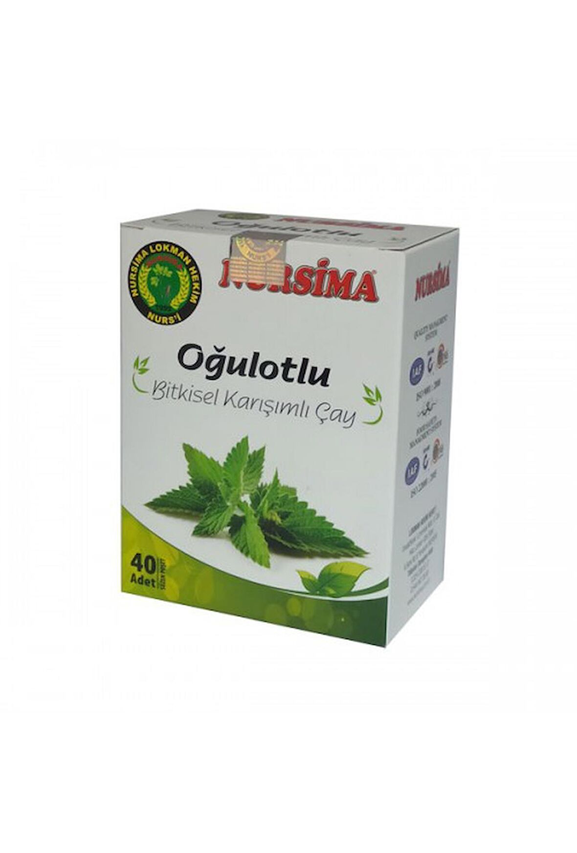NEŞE NATURAL OĞULOTLU BİTKİ ÇAYI 40 ADET SÜZEN POŞET