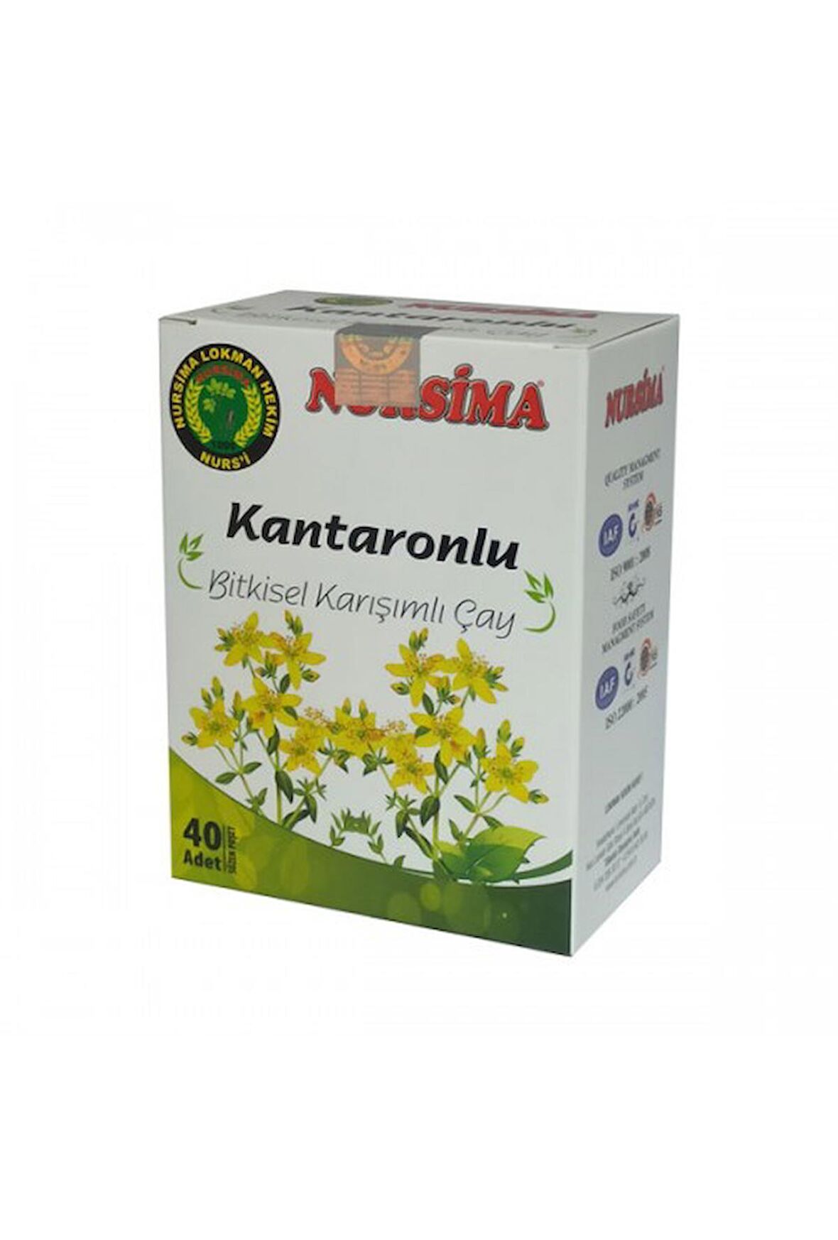 NEŞE NATURAL KANTARONLU BİTKİ ÇAYI 40 ADET SÜZEN POŞET