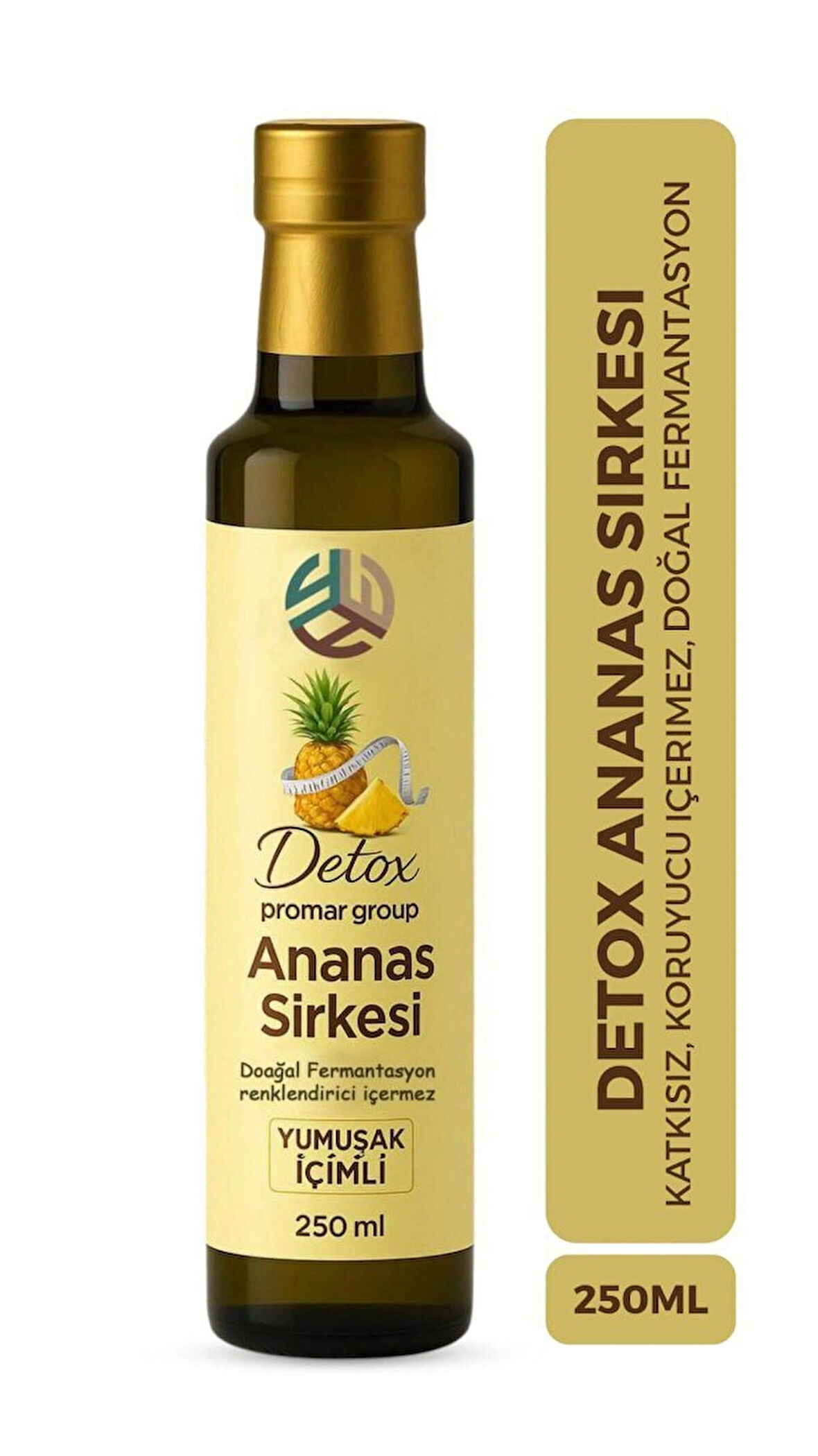 Ananas Sirkesi Doğal Fermantasyon Pineapple Vinegar 250 ML