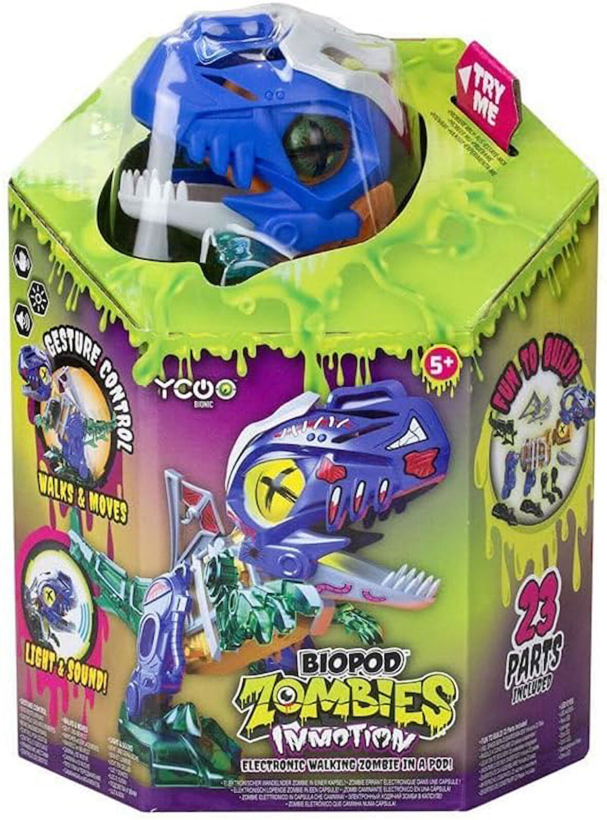 Biopod Zombies İnmotion Hareketli Dinozor Robot