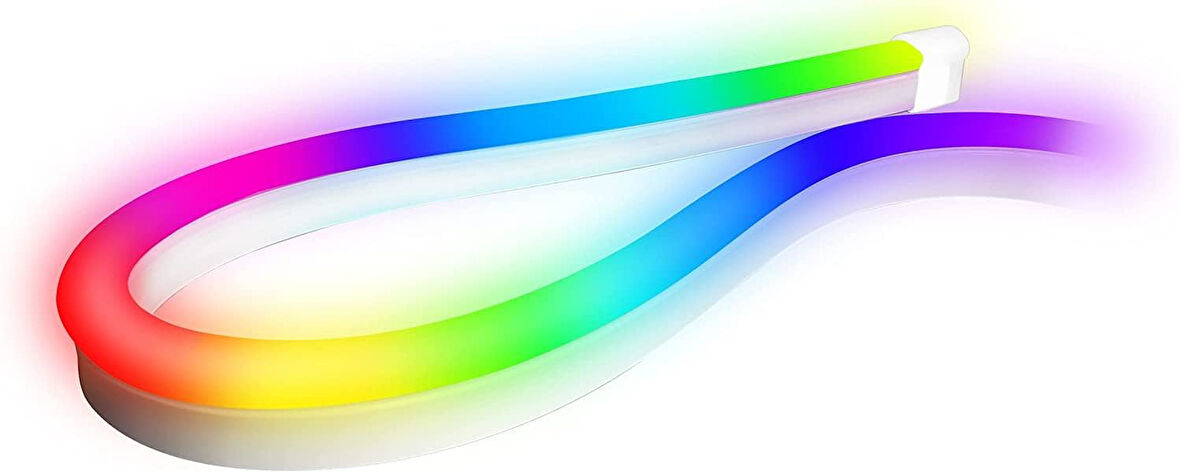 Chroma Işık Şeridi uzatma seti - daha bireysel aydınlatma için adreslenebilir RGB ışık şeritleri (1x 100 cm+2x 50 cm uzunluğunda LED aydınlatma şeritleri)