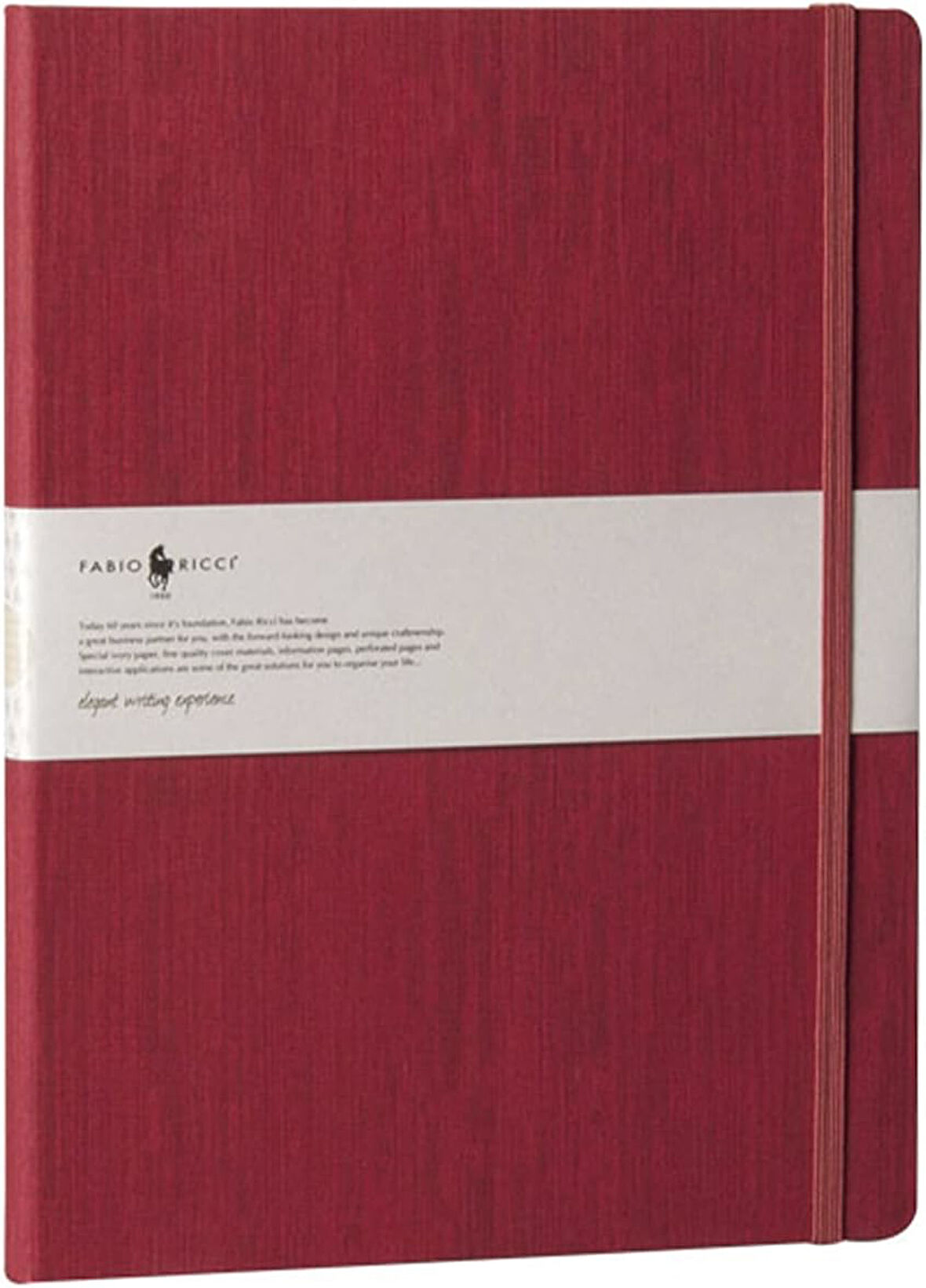 Ricci Lepidus 19x25cm Noktalı Bordo Defter