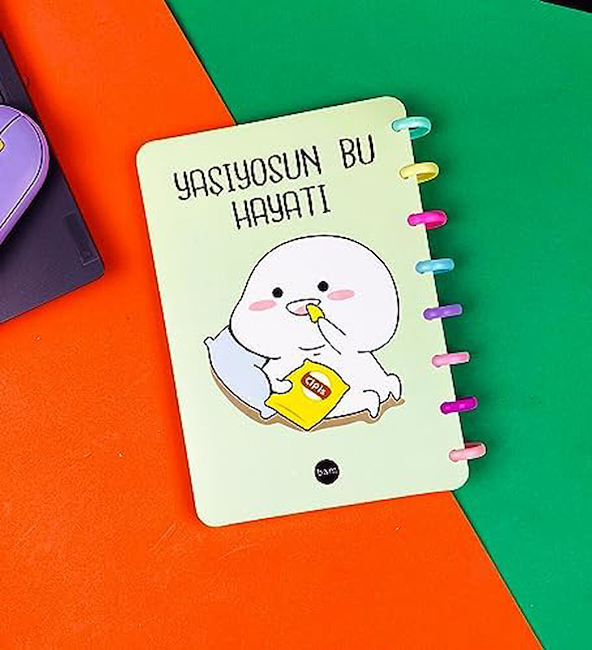Spiralli Defter Nesil Kalp Tasarımlı Yeni Bu Hayatı Yeni