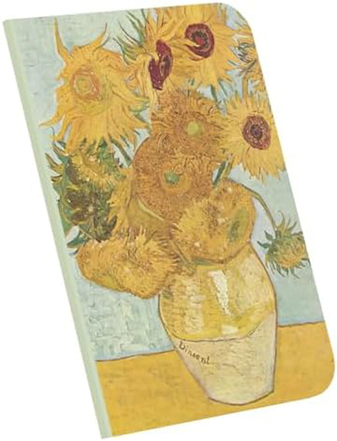 Renk, 21x29,7x0,5cm Sarı Krem 60 gram, Tuval Doku, Oval Kenar, Esnek Kapak, Tel Dikiş, 64 Sayfa, Çizgisiz, Toplam Defter IV, 1888, A4 Van Gogh Twelve Sunflowers, Vase with Yeni