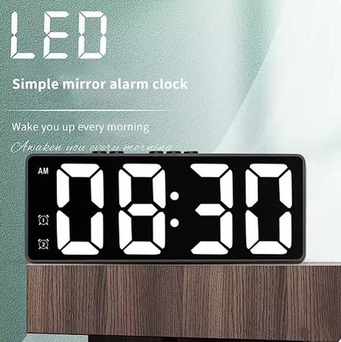 ve alarm ertelemeli masaüstü saat derece