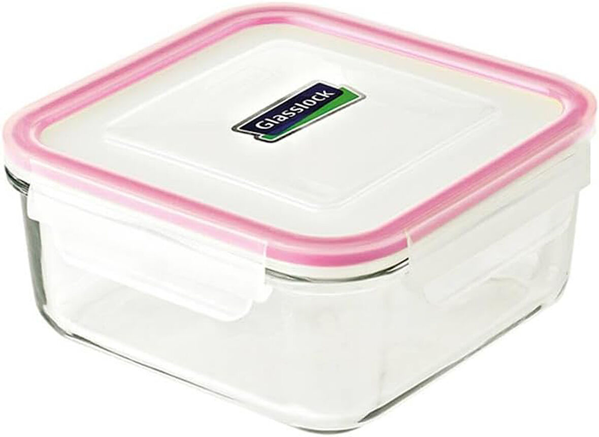 RP535 Kare Cam Saklama Kabı, Şeffaf, 2600 ml