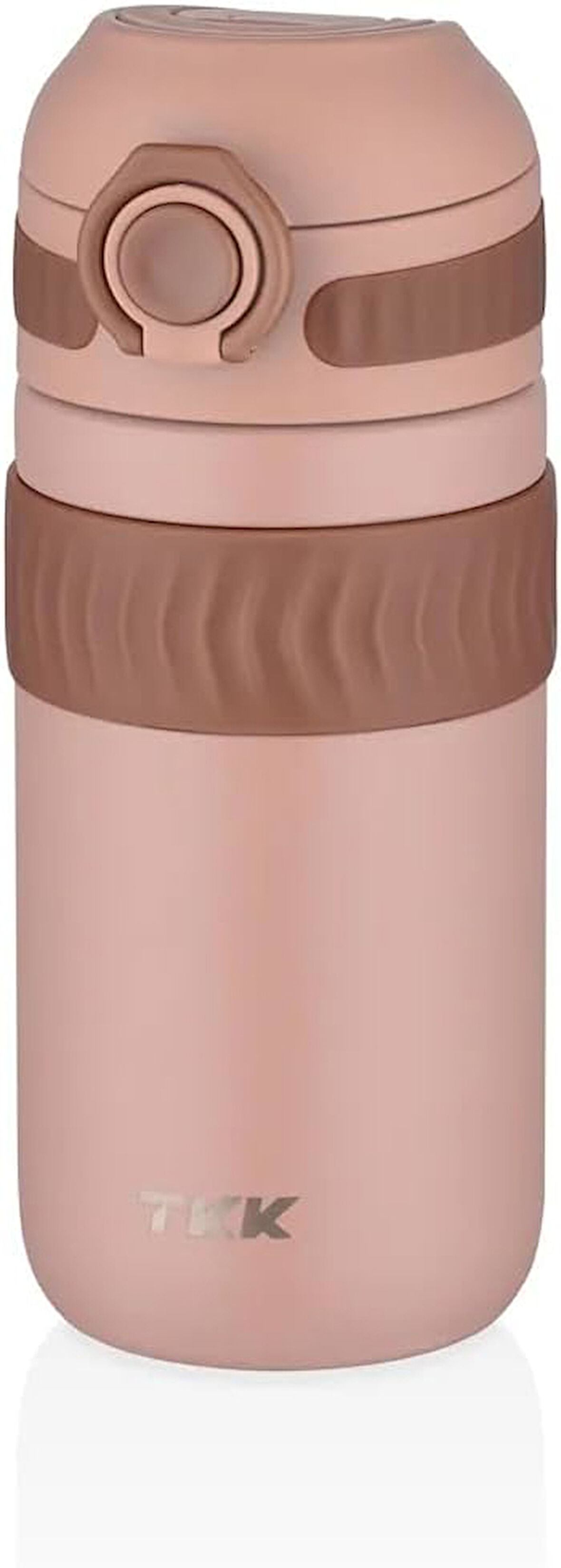 450ml Rahat İçim Çift Yalıtımlı Paslanmaz Çelik Termos Matara (Pembe)