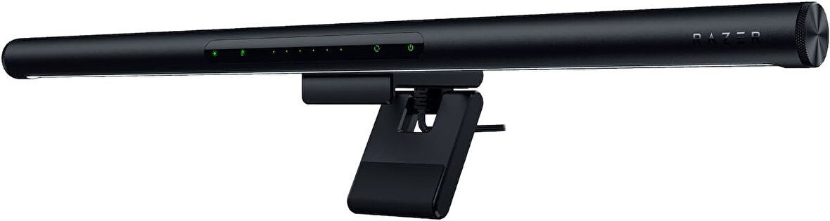 Aether Monitör Işık Çubuğu - Oyun RGB aydınlatmalı bilgisayar monitörü lambası (dokunmatik kontrol, ayarlanabilir renk sıcaklığı ve parlaklığa sahip USB ekran lambası) Siyah