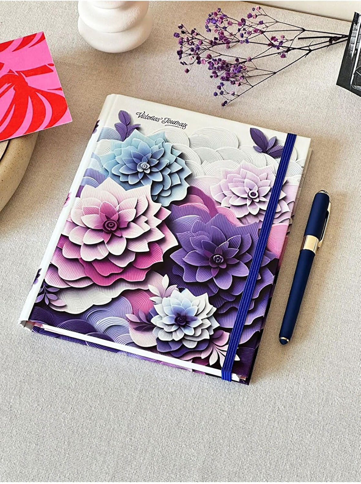 Spiralli Defter Sert Kapak 192 Sayfa 96 Yaprak 17x24 cm 90gr. Çizgili