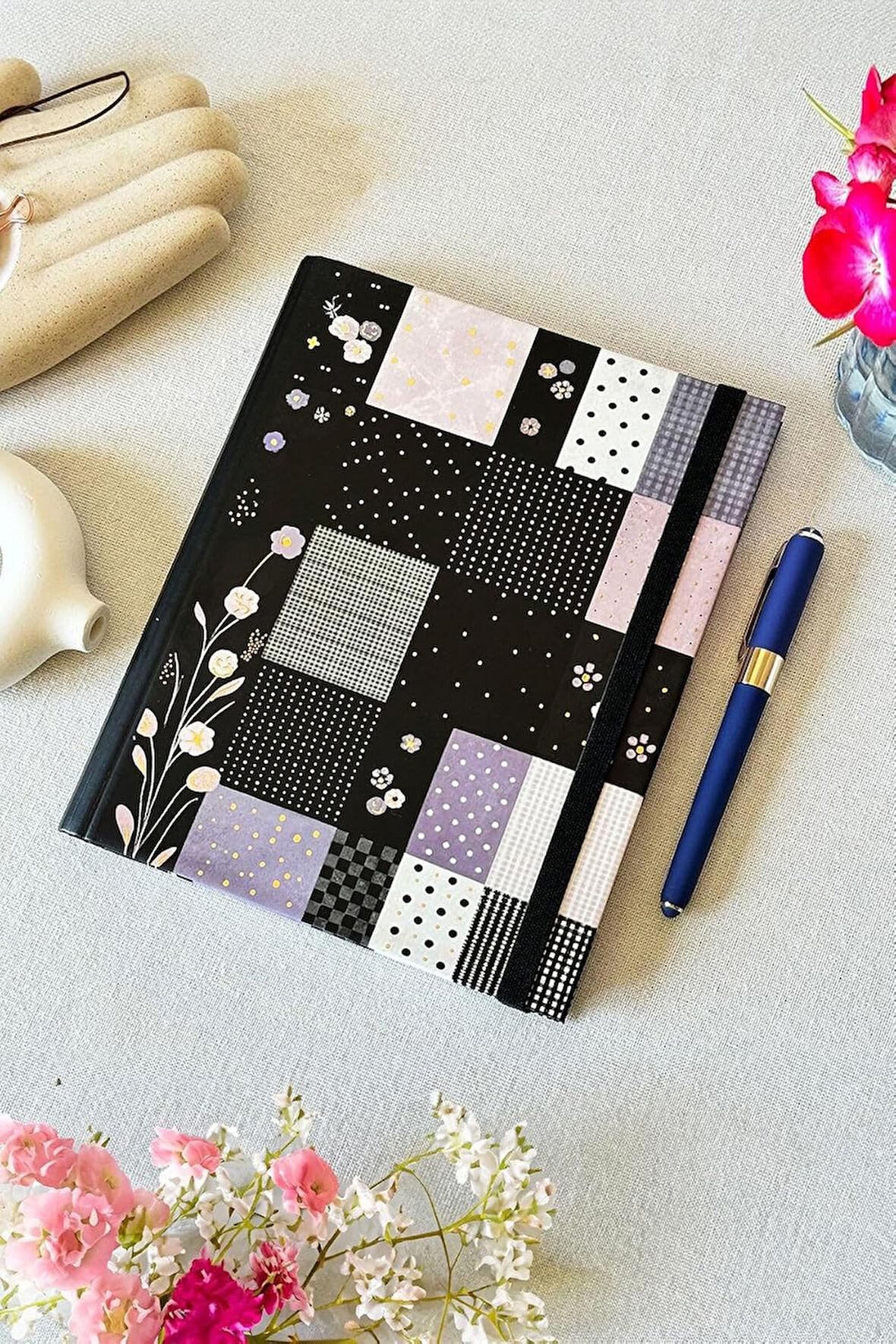 Spiralli Defter Sert Kapak 192 Sayfa 96 Yaprak 17x24 cm 90gr. Çizgili
