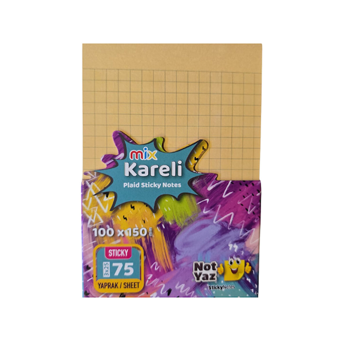 Kareli Yapışkanlı Not Kağıdı YNK-5054