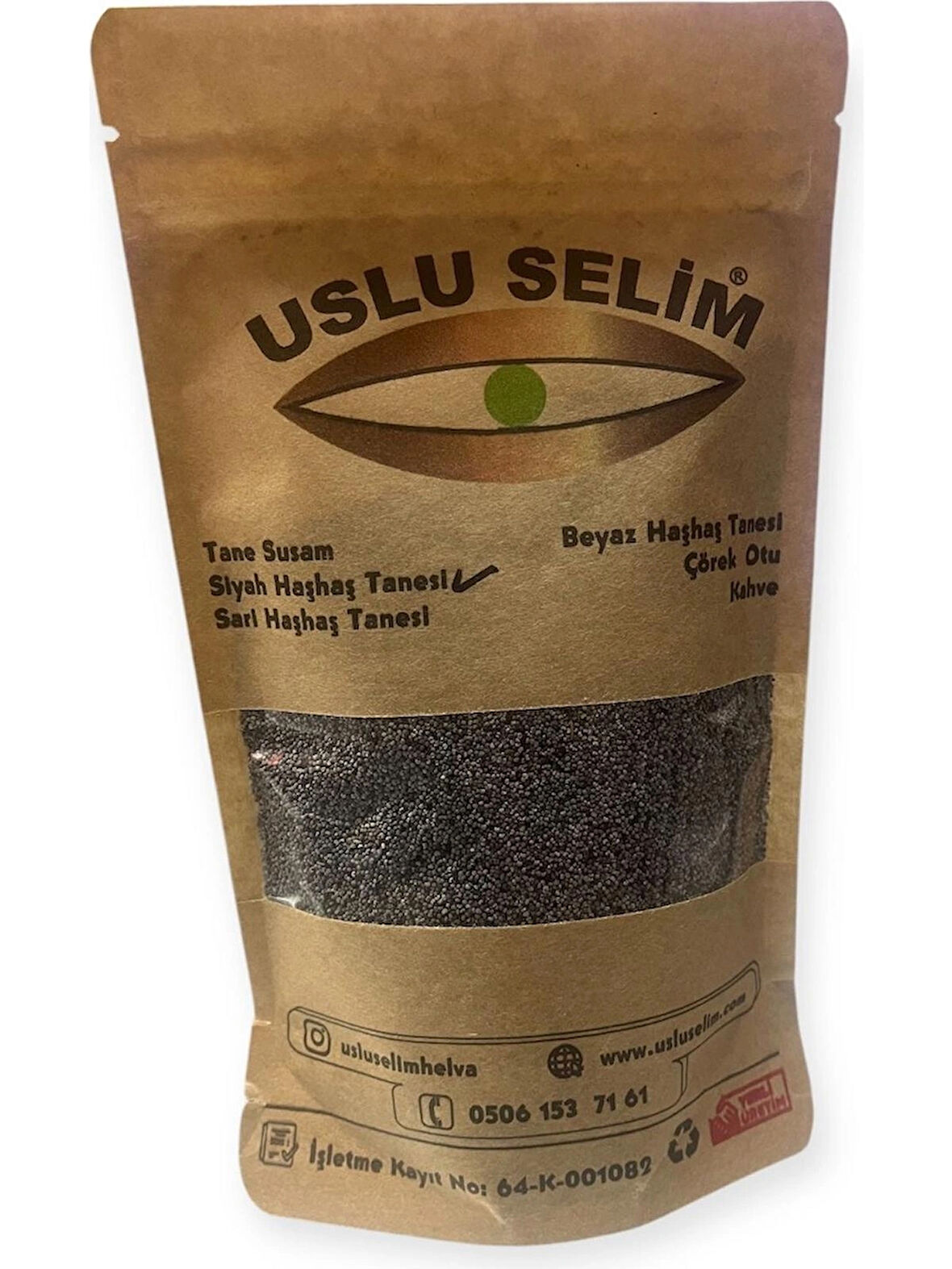 Siyah Haşhaş Tanesi 250 gr