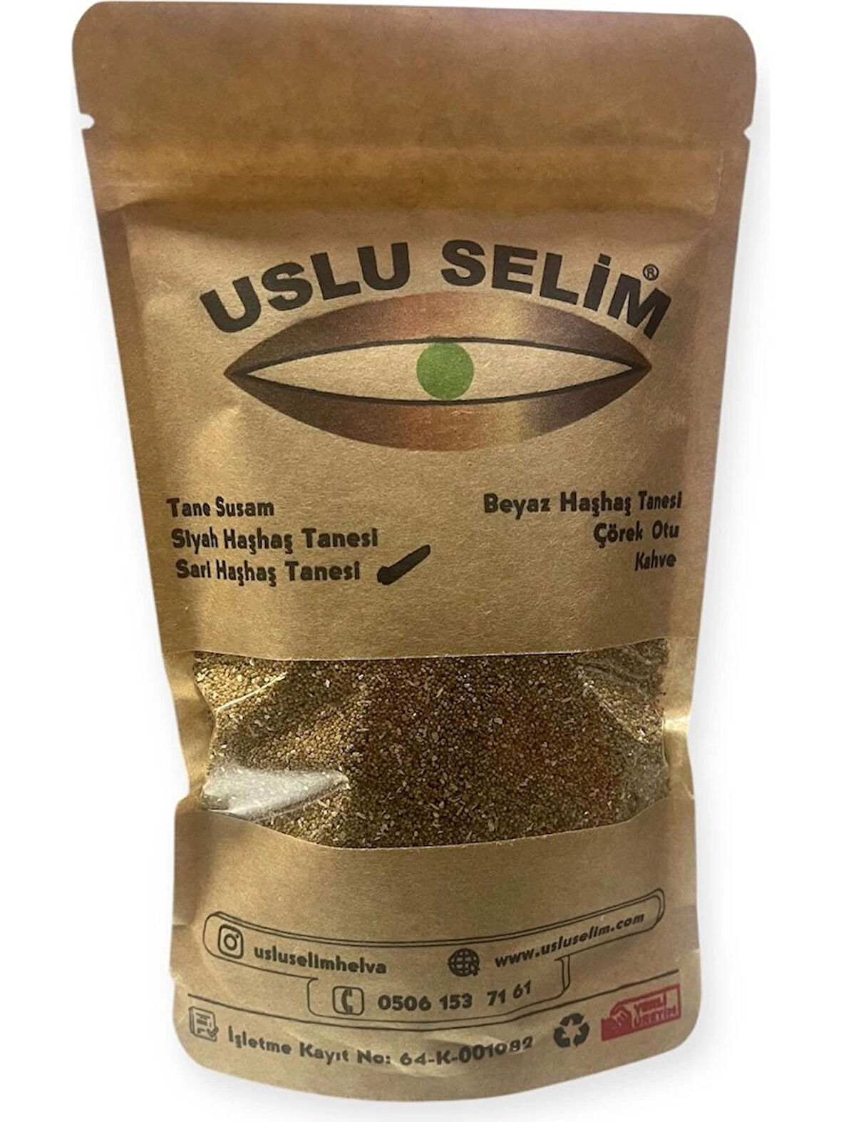 Sarı Haşhaş Tohumu 250 gr