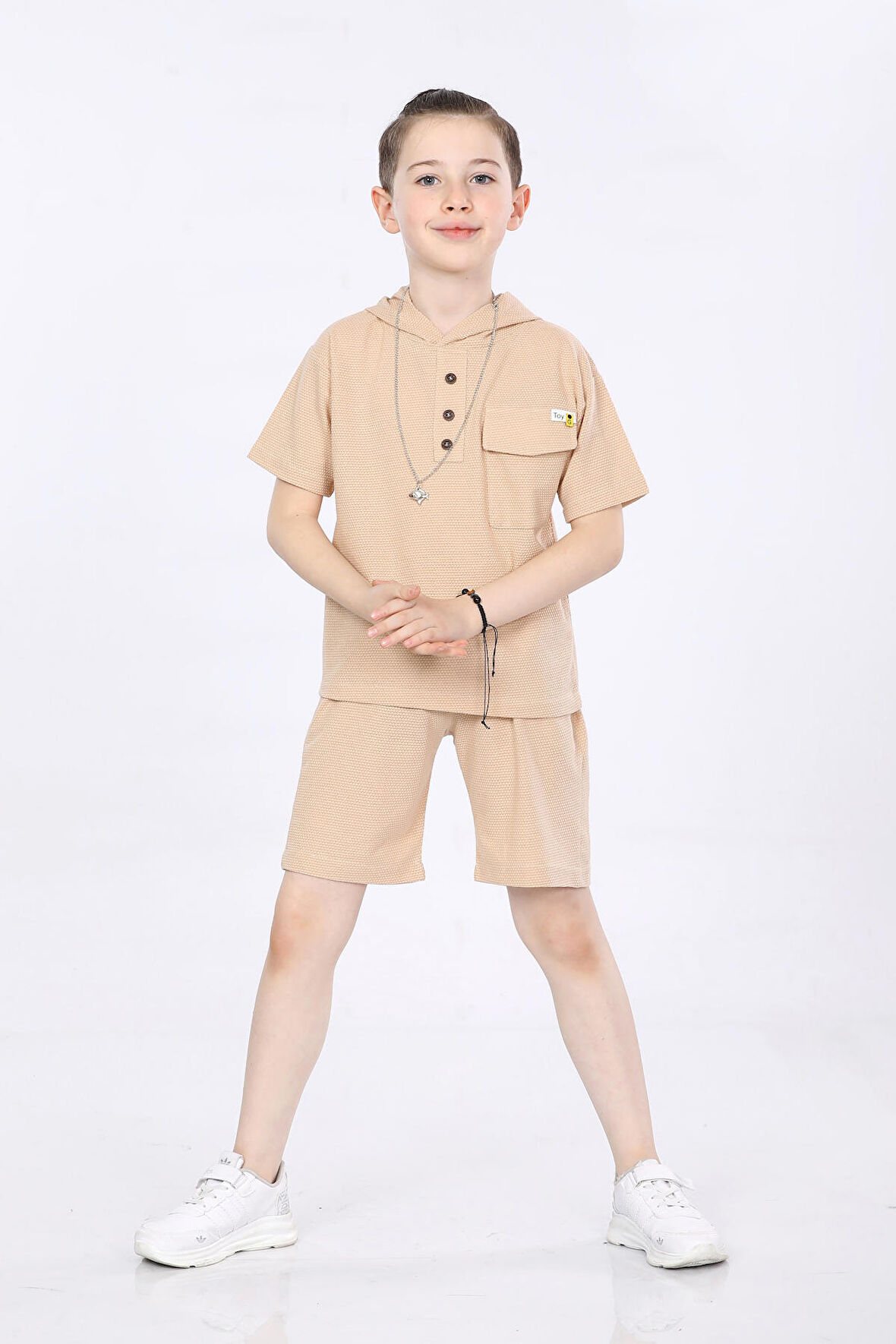 Mornio Erkek Çocuk T-shirt ve Şort 2 li Takım VF24KMR5103940