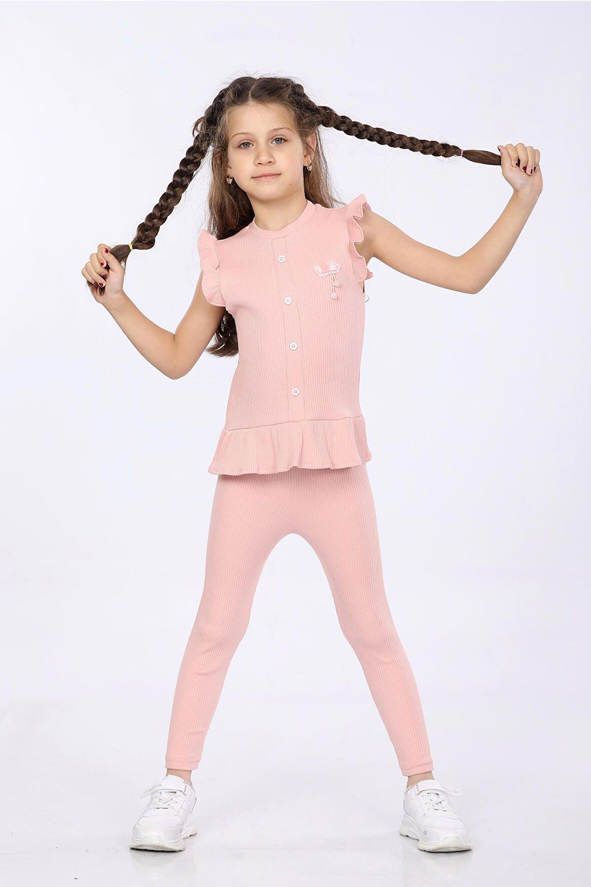 Mornio Kız Çocuk Kaşkorse 2 li Takım VF24KMR5105556