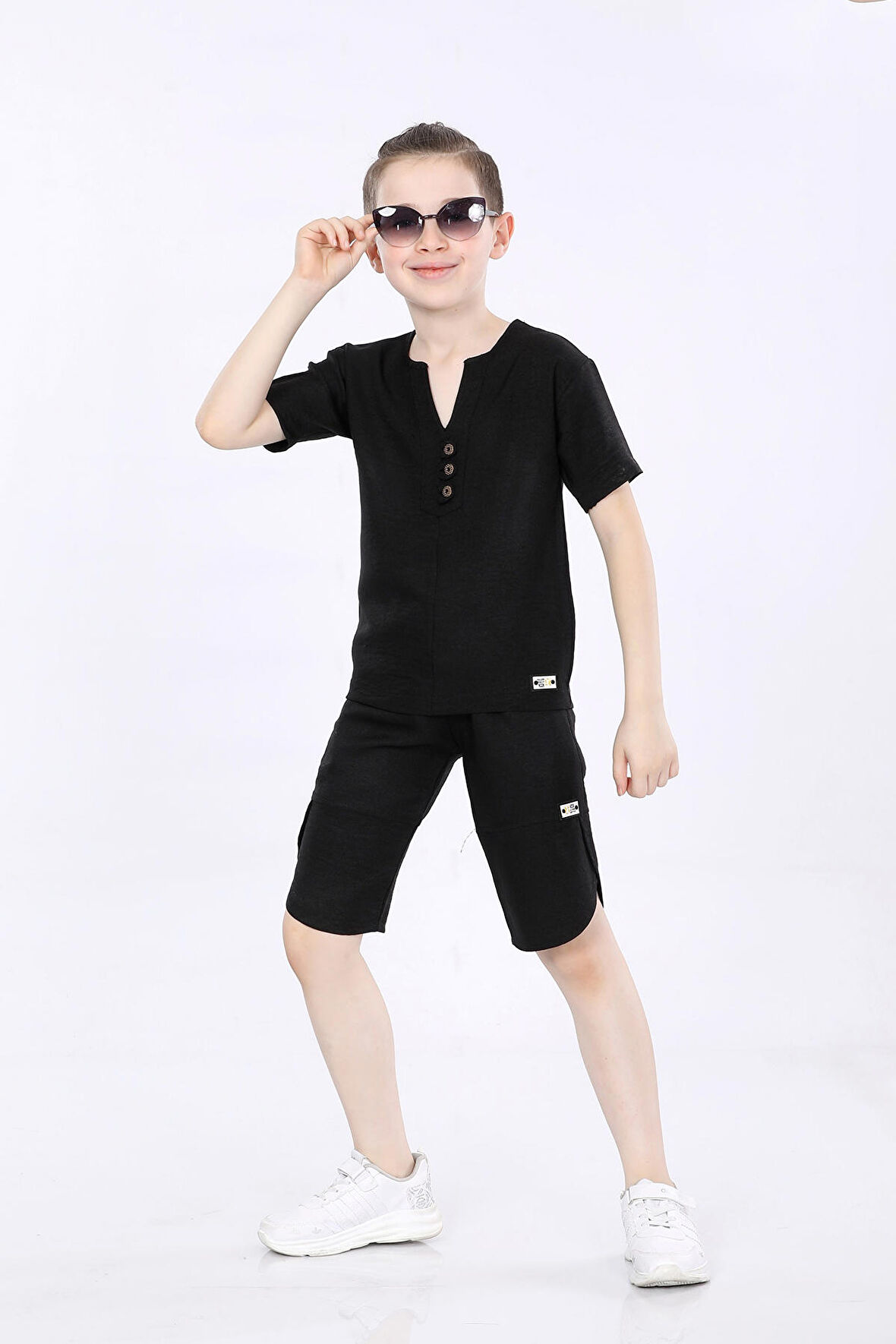 Mornio Sofia Erkek Çocuk T-shirt ve Şort İkili Yazlık Takım MRN5104755