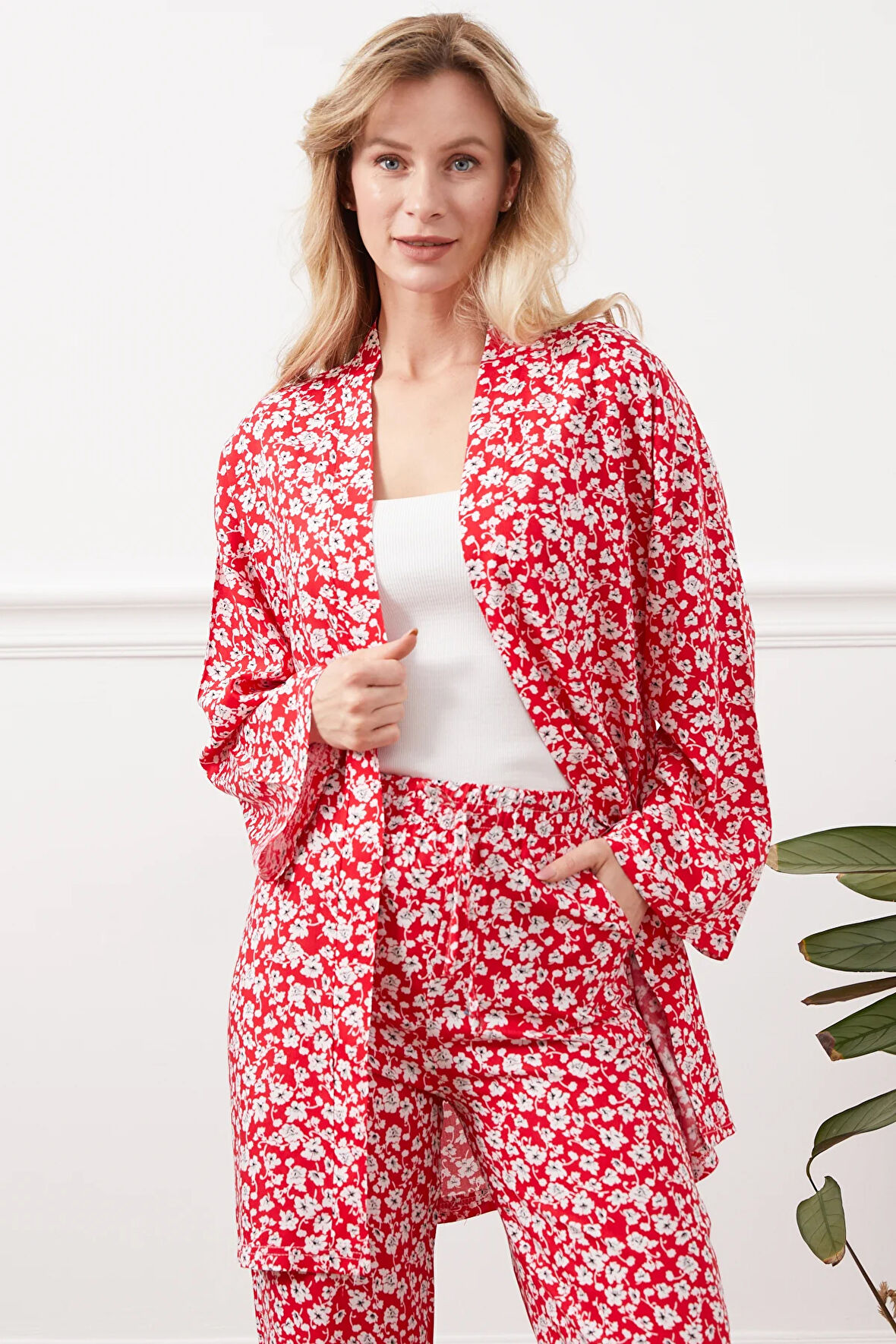 Go Veform Kadın İkili Takım Kırmızı ZN5024