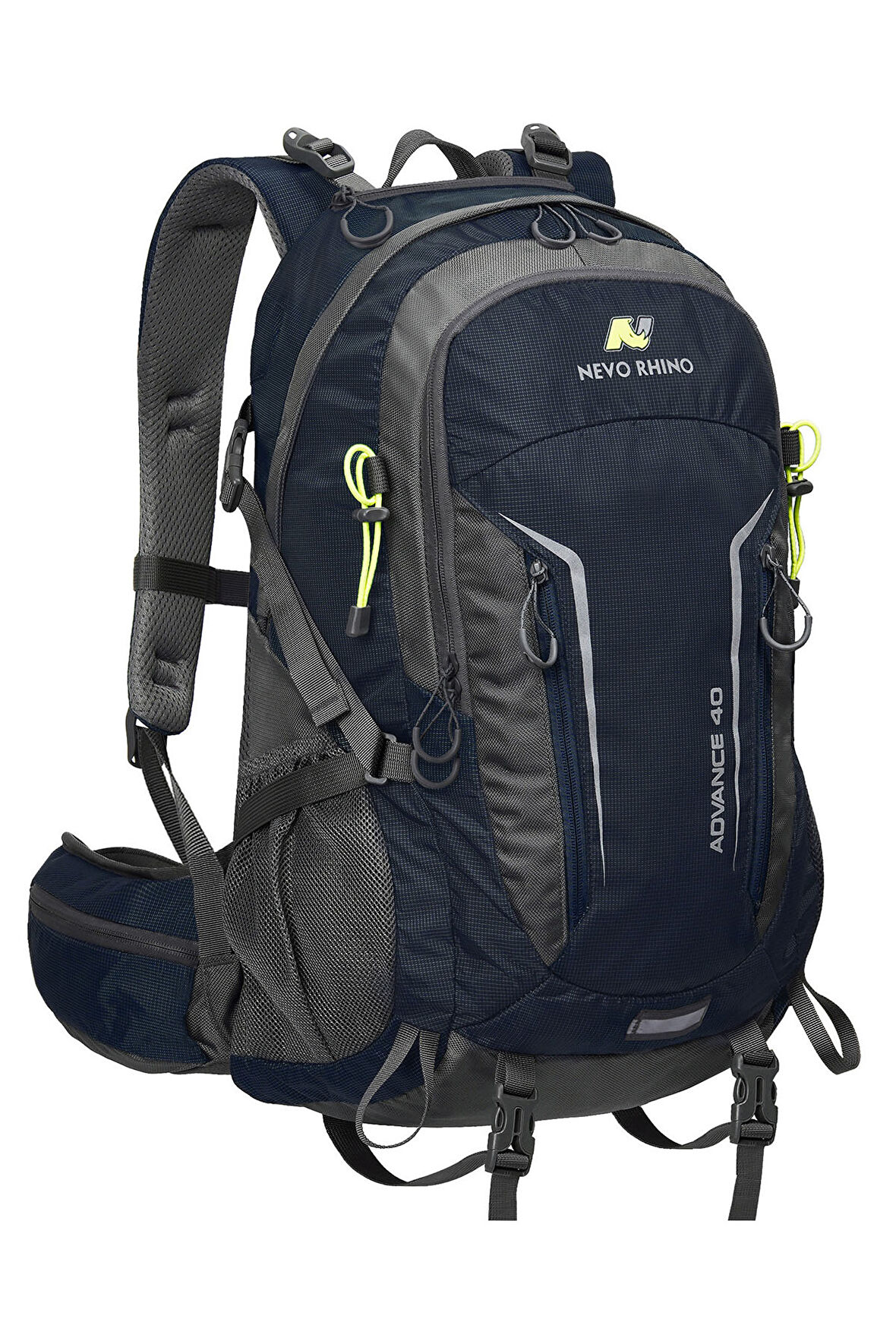 Outdoor Kamp ve Yürüyüş Sırt Çantası (40 Litre Kapasiteli) Lacivert 9112