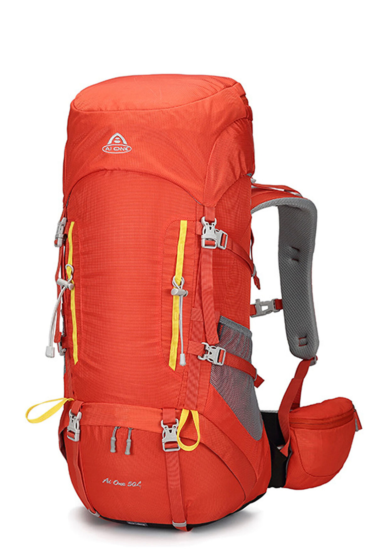 Outdoor Kamp ve Yürüyüş Sırt Çantası (50  Litre) Turuncu 8197