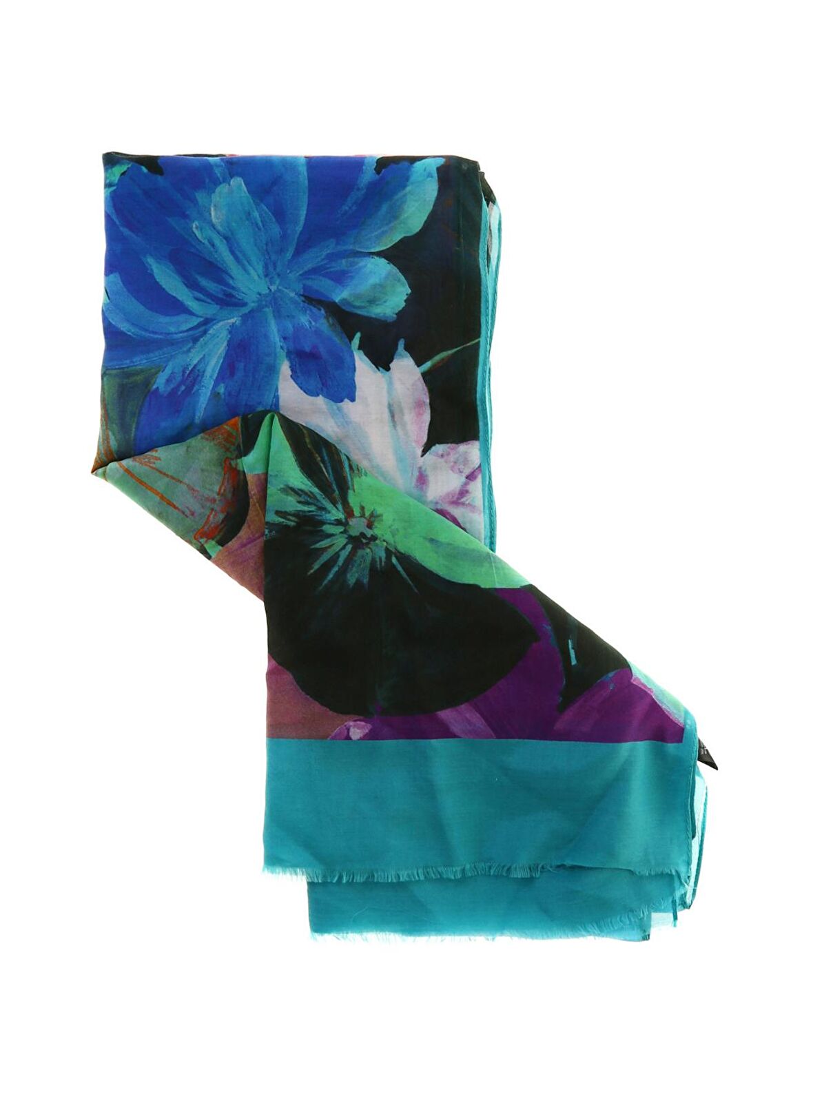 Aker Eşarp İpek Yeşil Eşarp