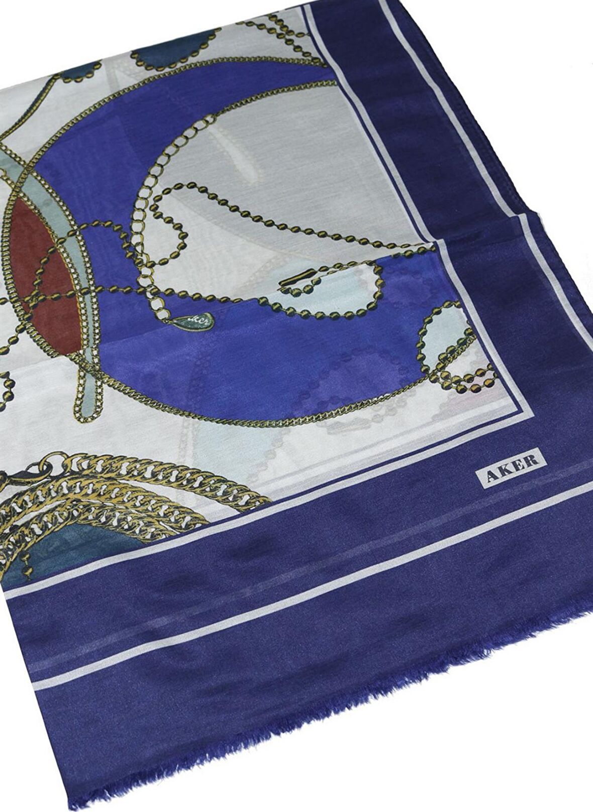 Aker Eşarp Lacivert Kadın Etol 8088777421