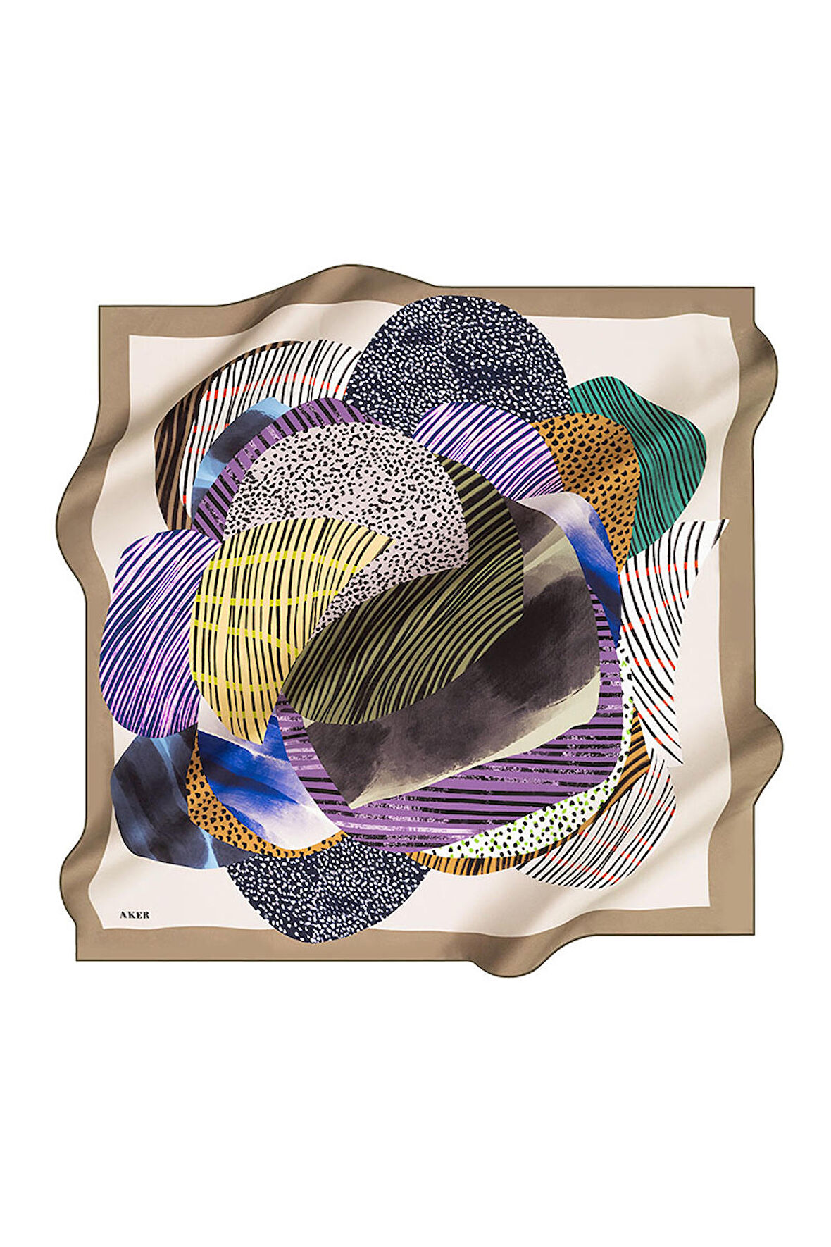 90X90 İpek Krep Saten