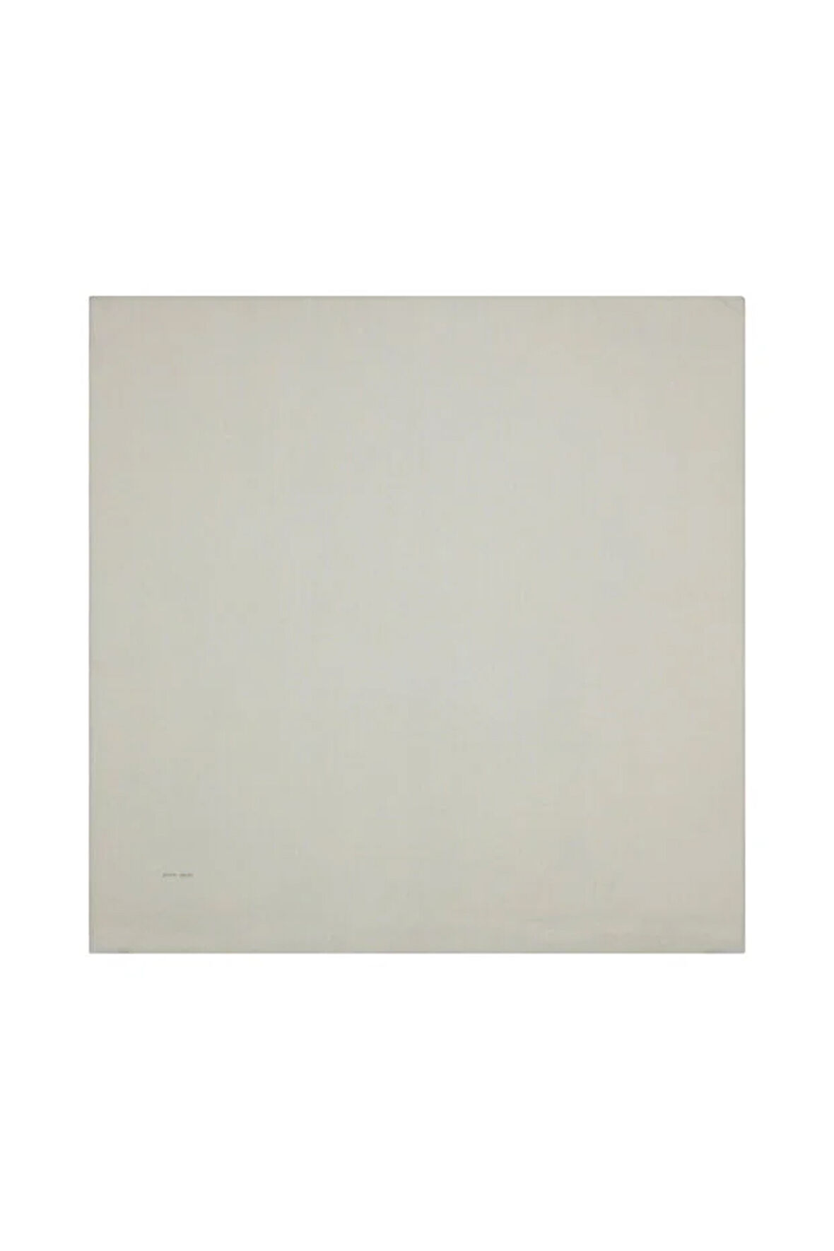 Logolu İpek Koton Jakar Eşarp - 8933984