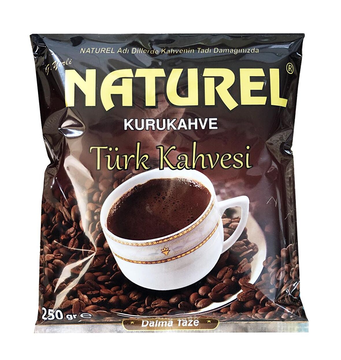 Naturel Sade Orta Kavrulmuş Öğütülmüş Türk Kahvesi 250 gr 