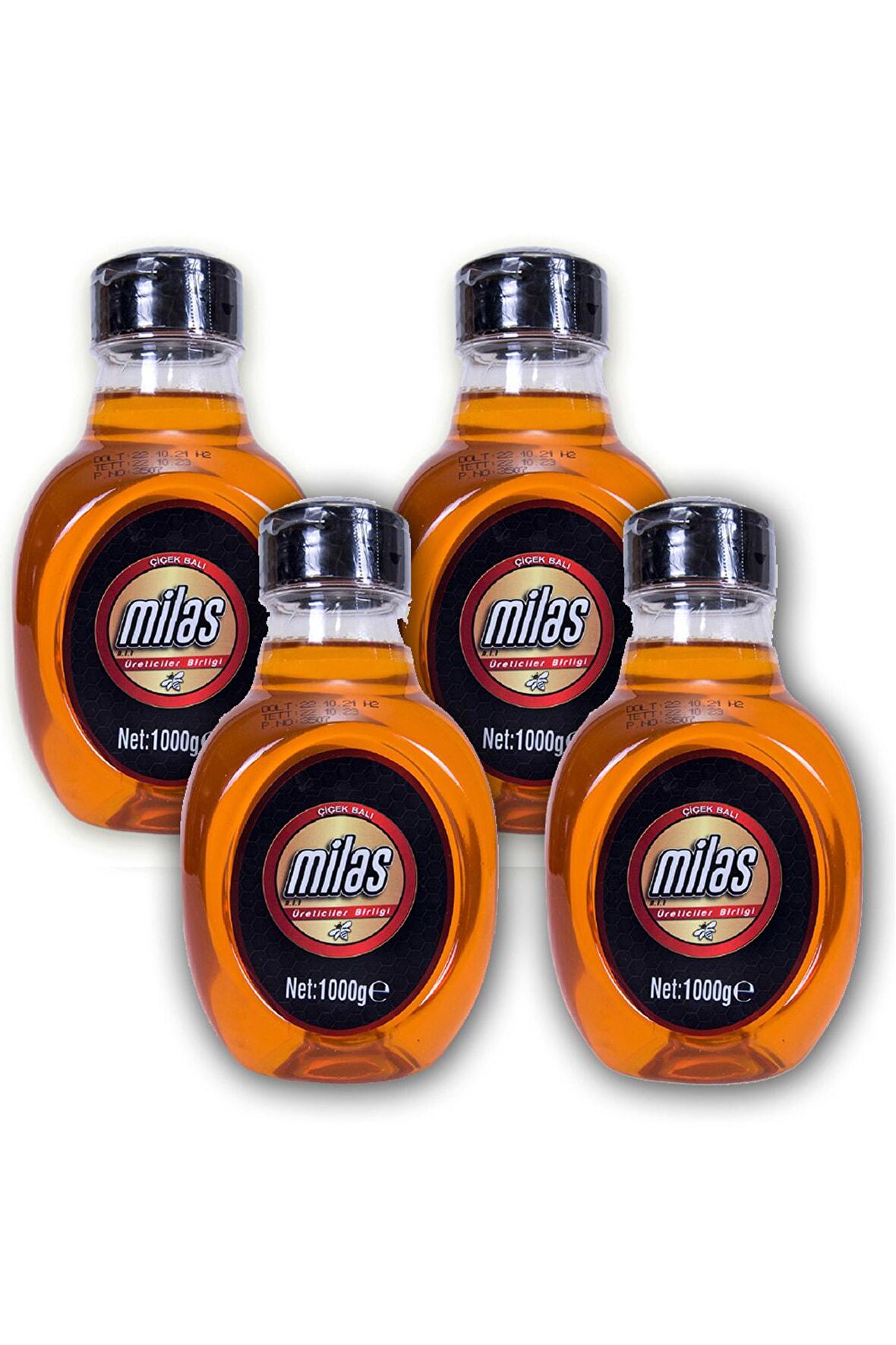 Çiçek Balı 1 Kg (4 Adet)