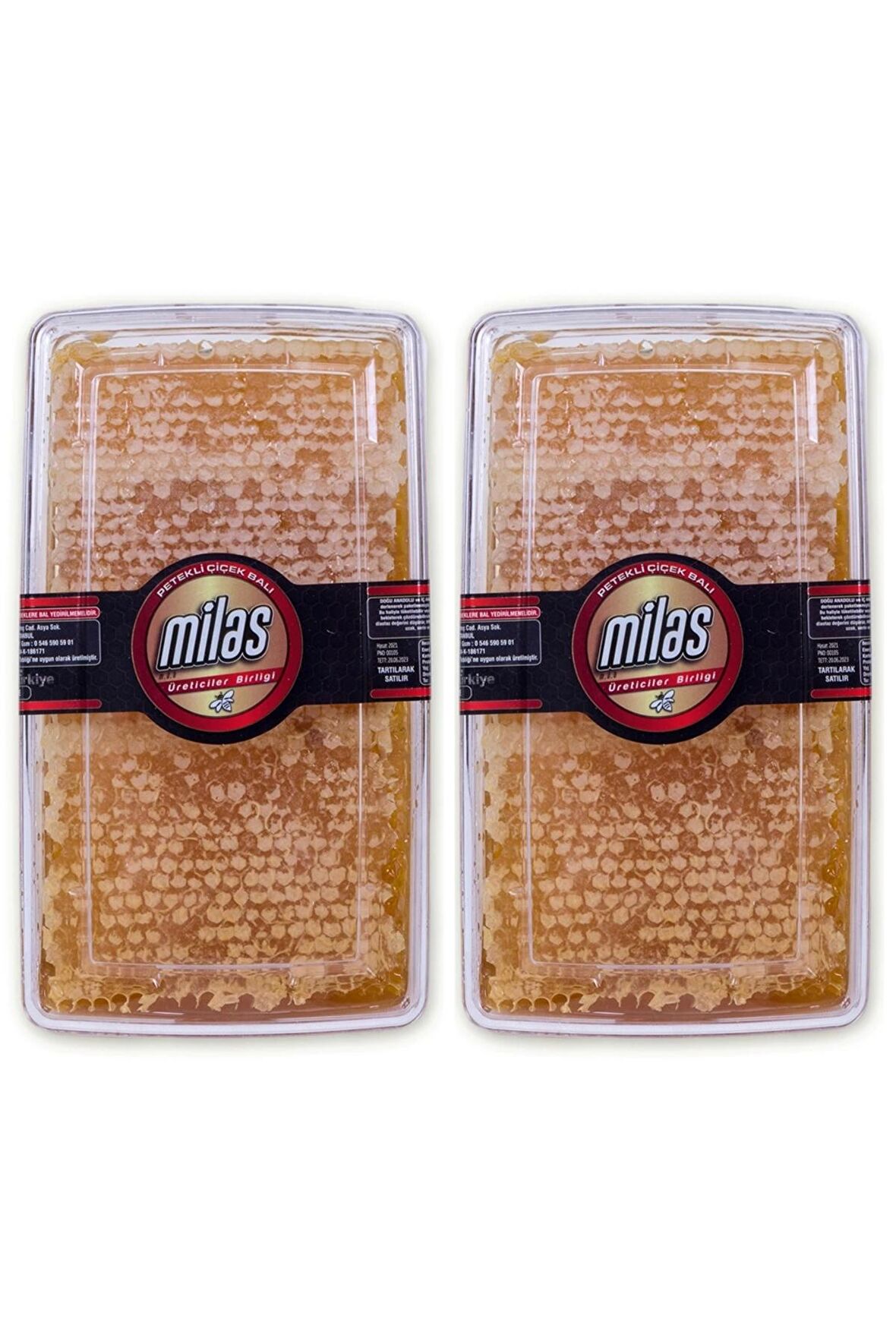 Petek Balı 860 Gr (2 Adet)