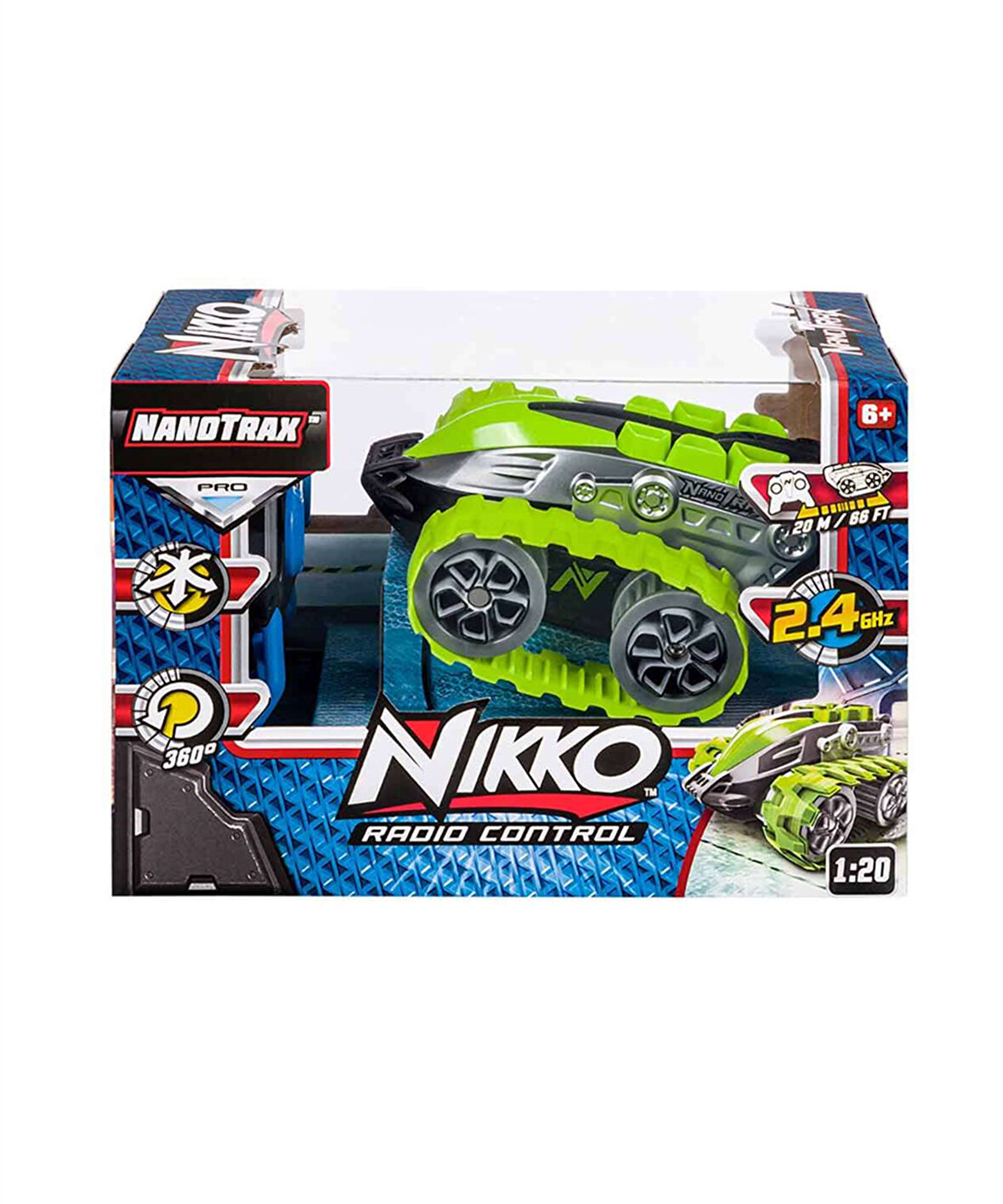 1:20 Nikko Rc Nanotrax Uzaktan Kumandalı Araba 01801 Yeşil