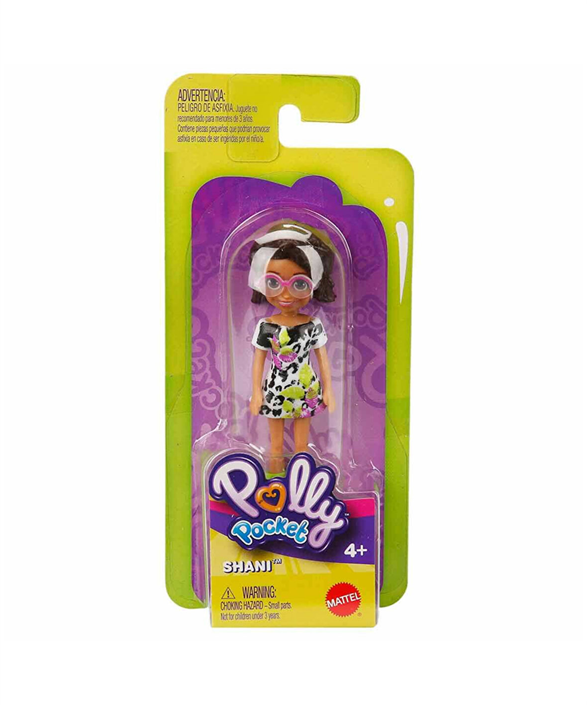 Polly Pocket ve Arkadaşları Figür FWY19 GKL29 Shani Siyah Beyaz Elbise