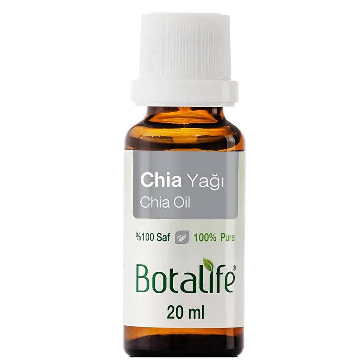 Botalife Saf Chia Yağı 20ml Soğuk Pres Katkısız Doğal Kiya