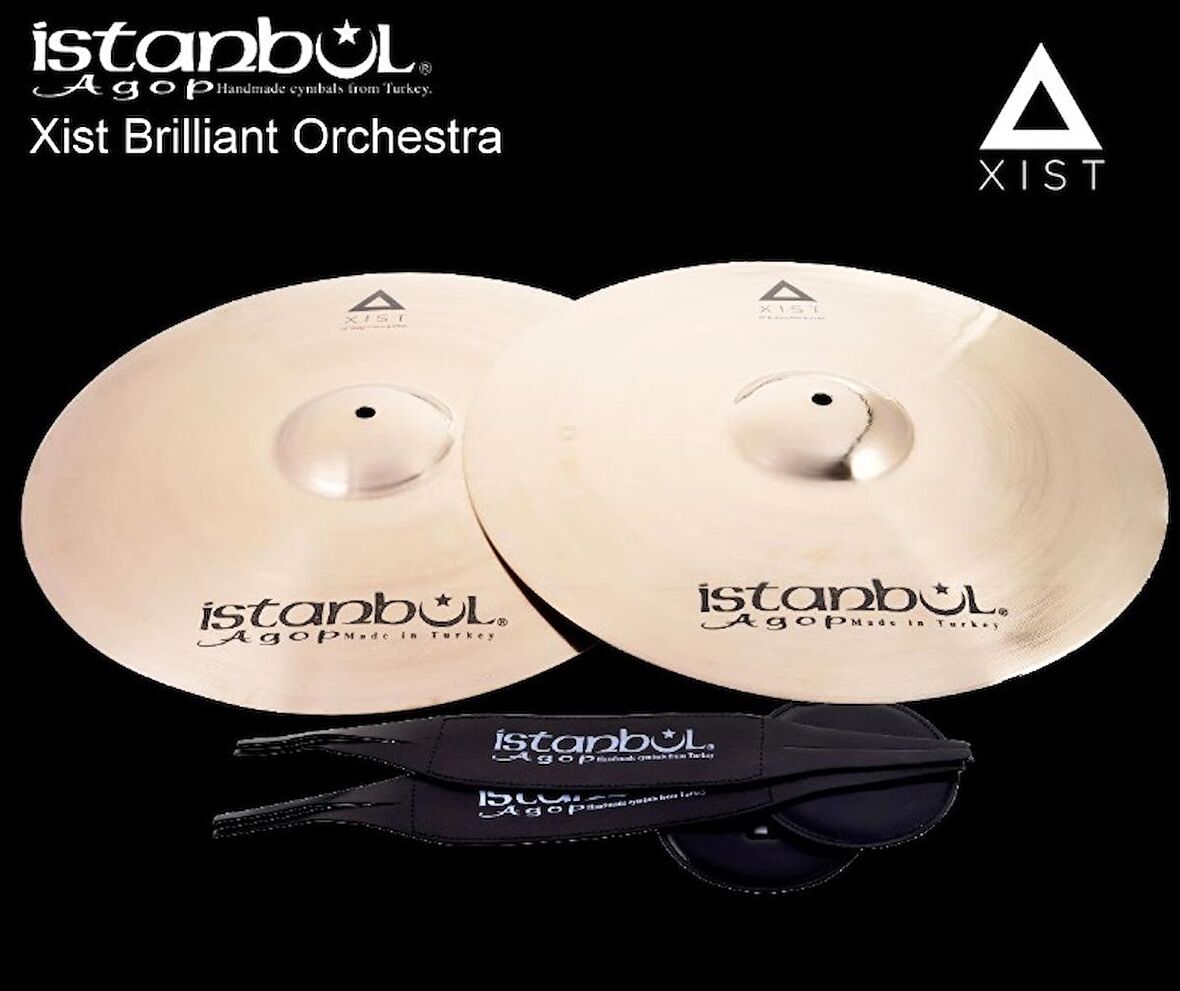 İstanbul Agop XIST Brilliant Orchestral 16 inch - XBOB16 Bando ve Orkestra Zili