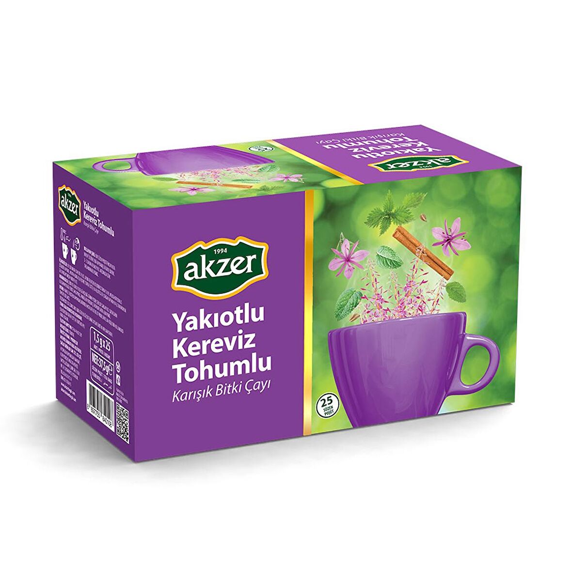 Akzer Yakıotlu Kereviz Tohumlu Çay
