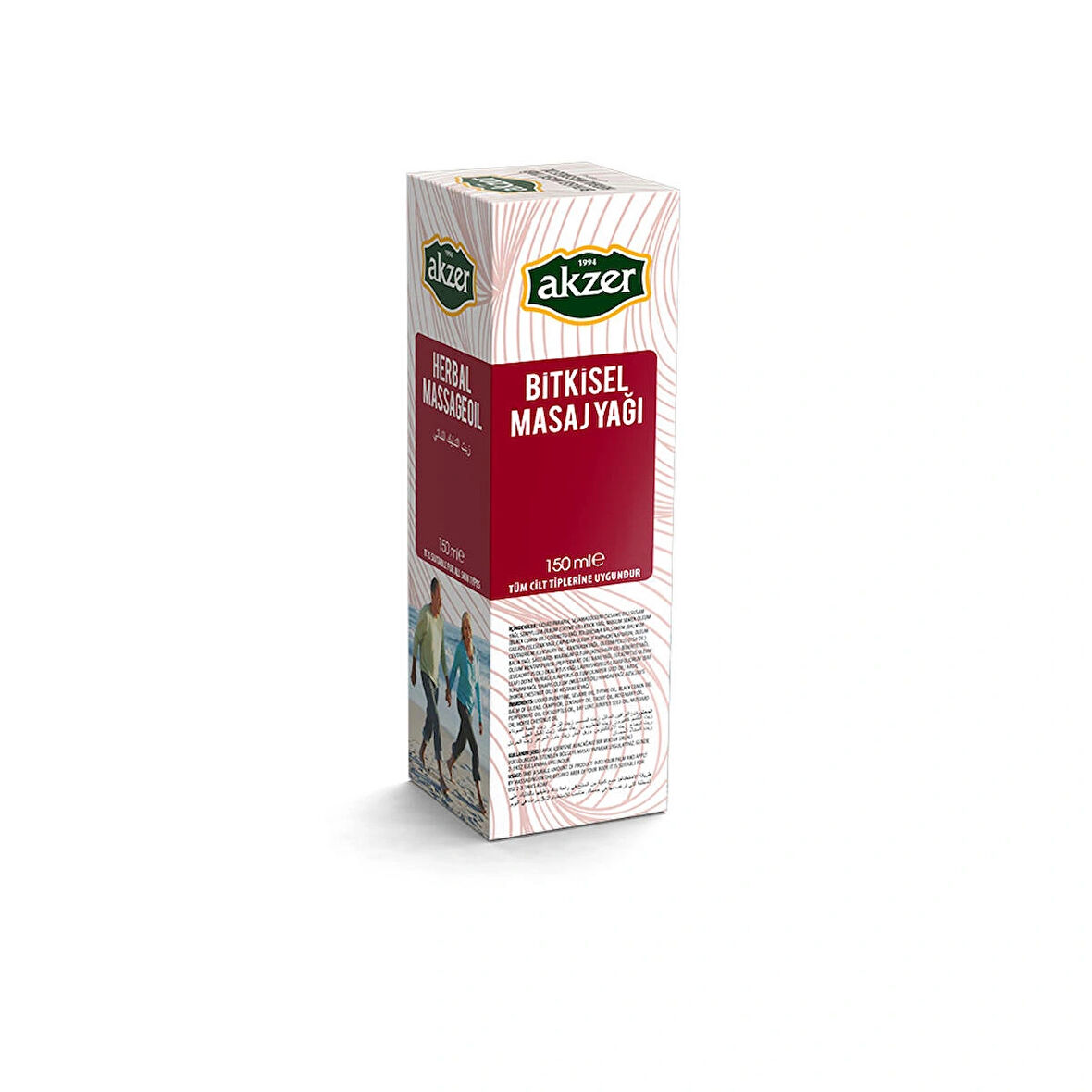 AKZER BİTKİSEL MASAJ YAĞI 150 ML