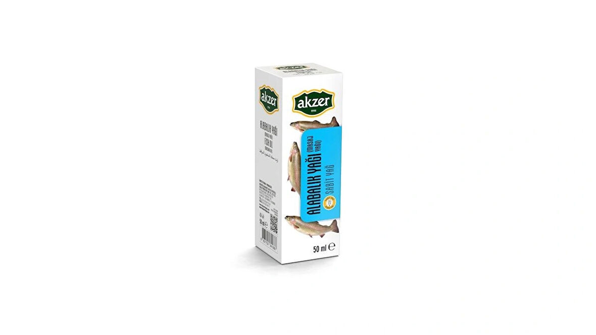 AKZER ALABALIK YAĞI 50 ML