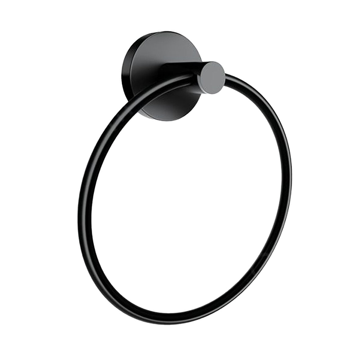 Dekor Havluluk Halka Alina Siyah