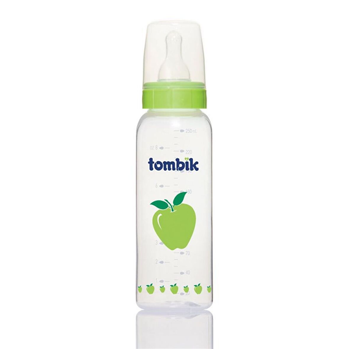 Tombik %0 BPA PP Biberon Meyve Serisi 250ml / Elma