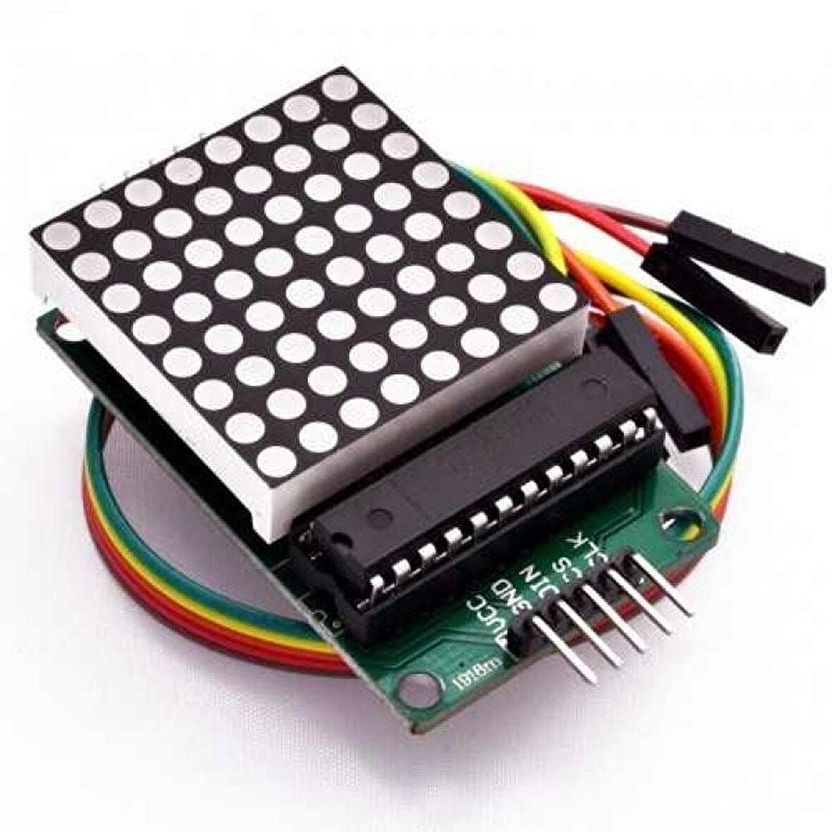 8x8 Dot Matrix Led Modül MAX7219 Kırmızı Ortak Katot