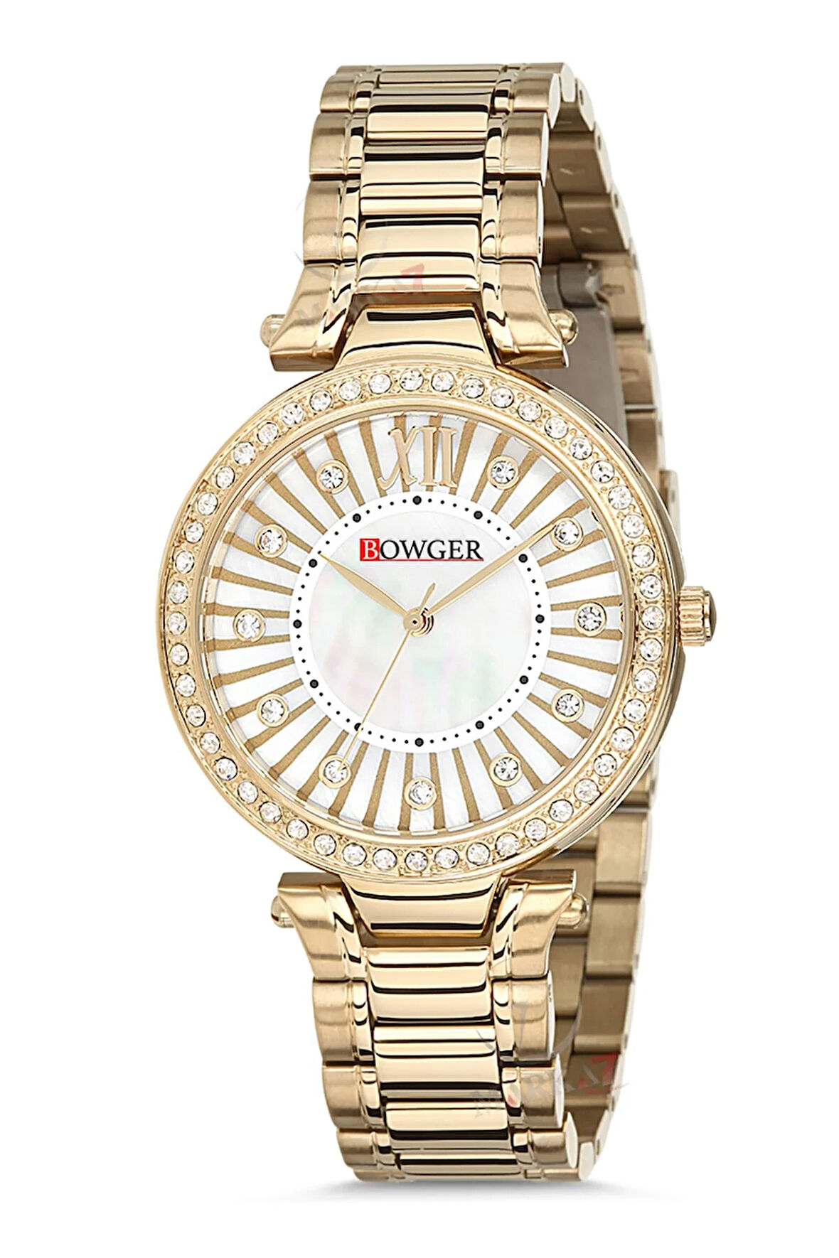 Tek Sıra Lüx Taşlı Şık Kadın Kol Saati Bwg-8102b4