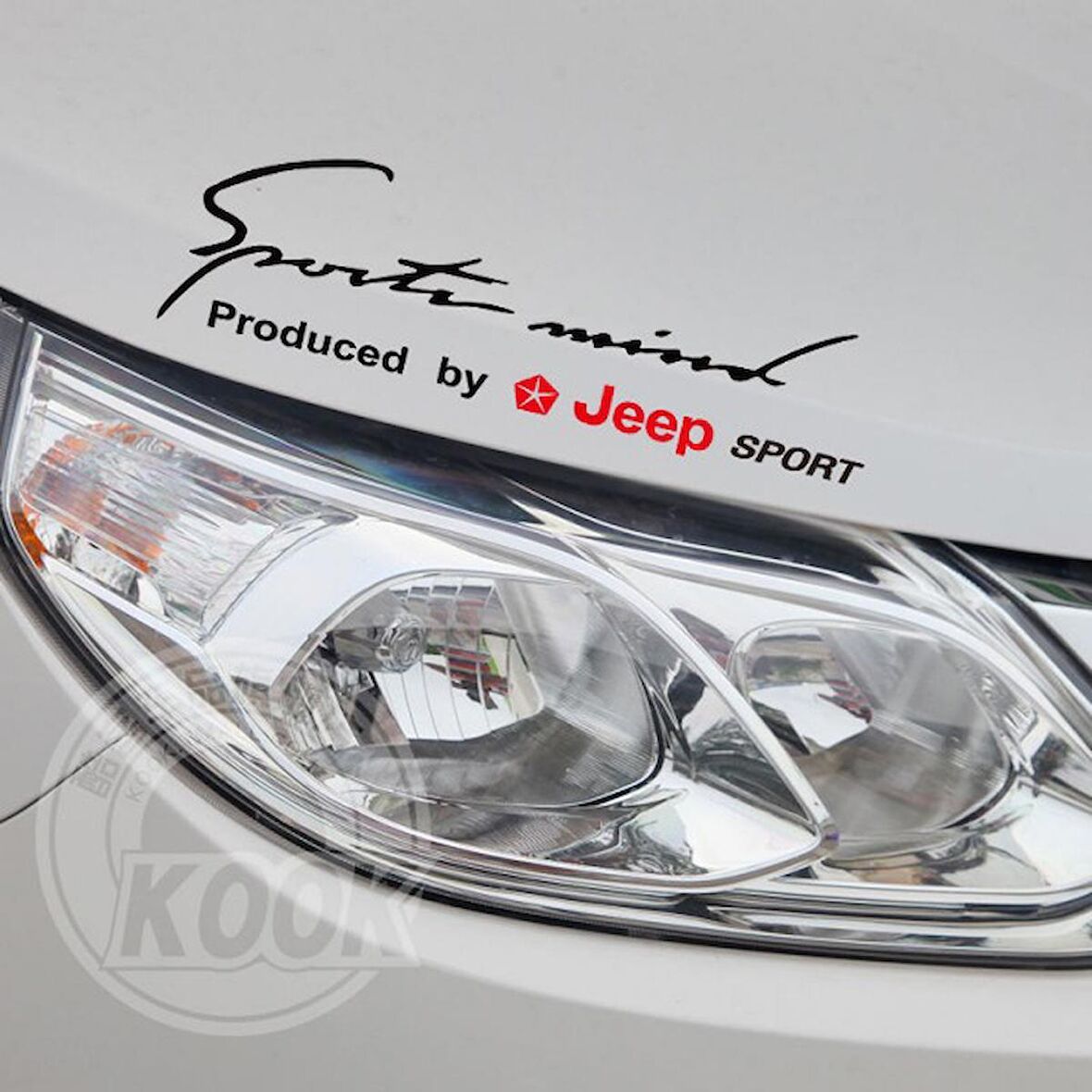 Jeep Mind Sport Araba Tampon Araç Sticker Yapıştırma