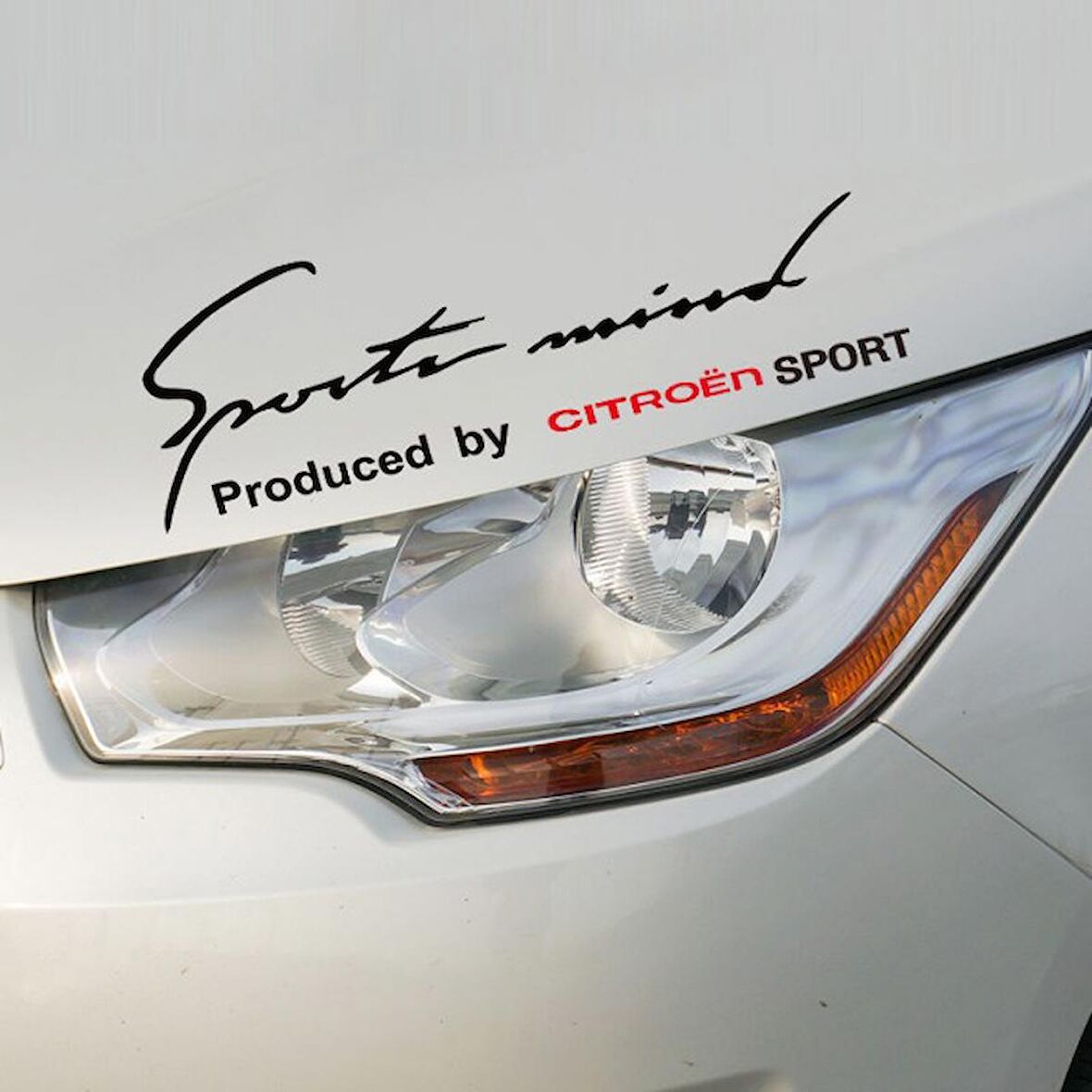 Citroen Mind Sport Araba Tampon Araç Sticker Yapıştırma