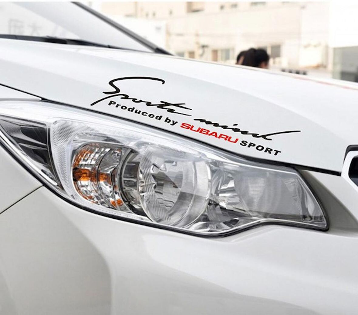 Subaru Mind Sport Araba Tampon Araç Sticker Yapıştırma