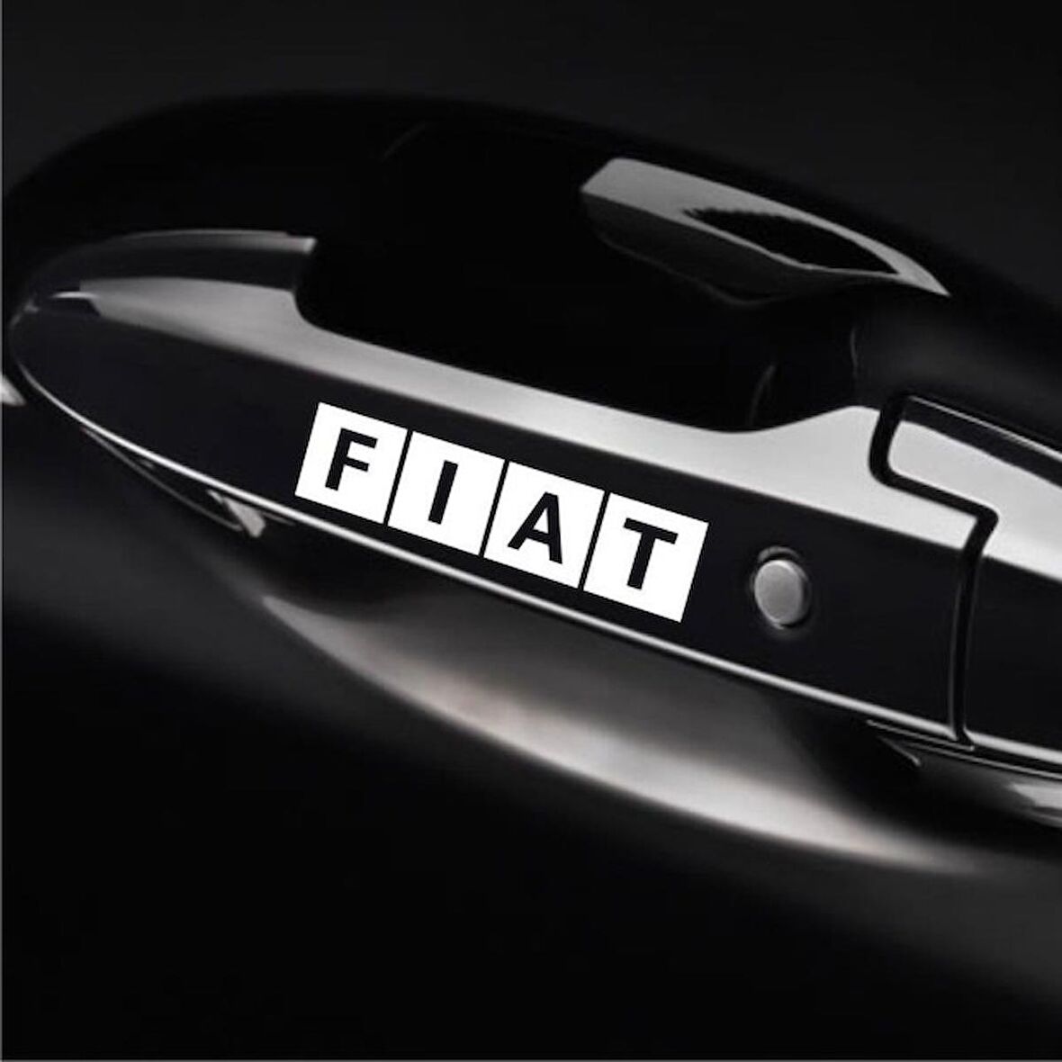 Fiat Araba Kapı Kolu Araç Sticker Yapıştırma 8Ad